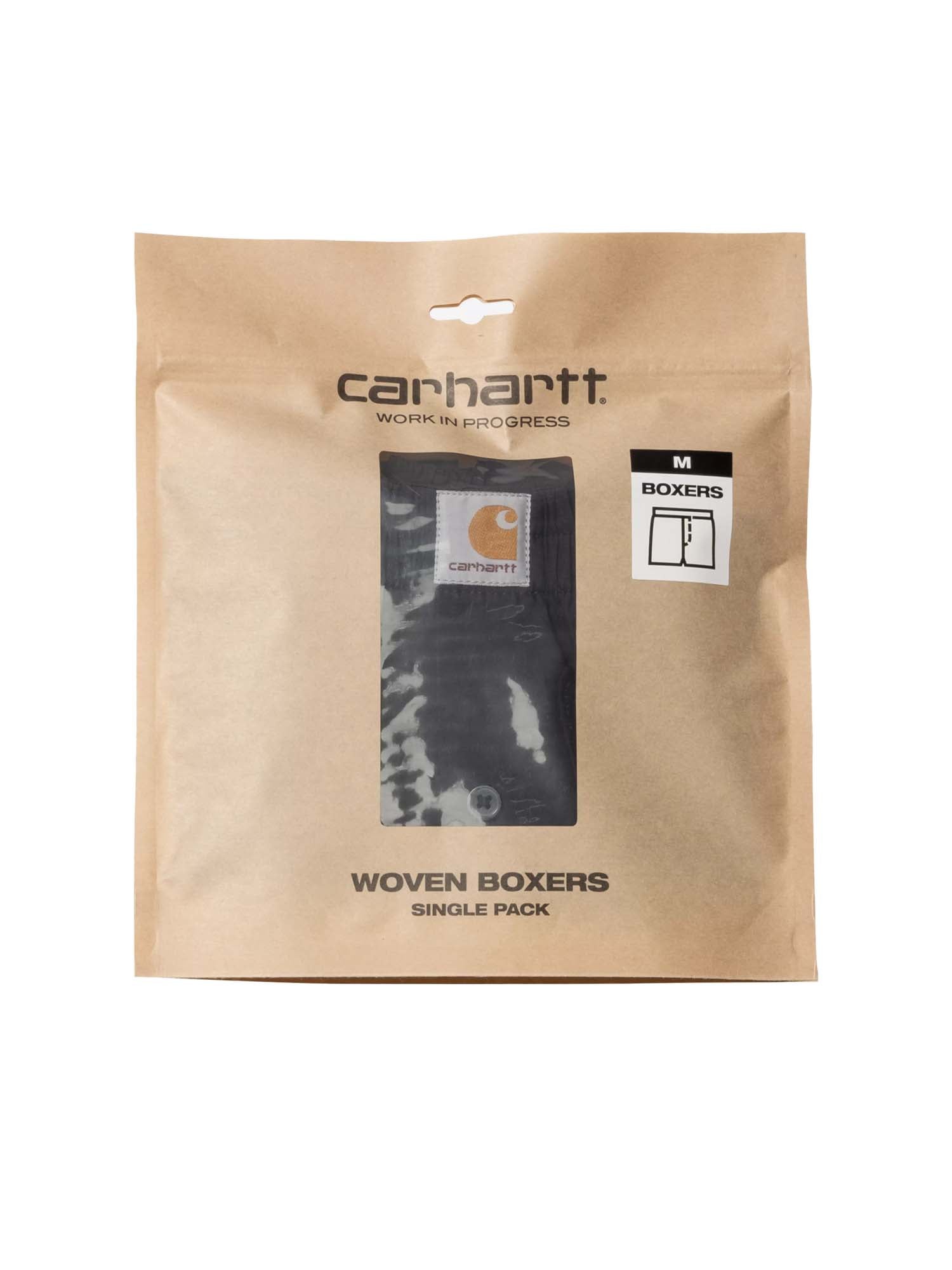 Carhartt Wip Cotton Boxer Nero