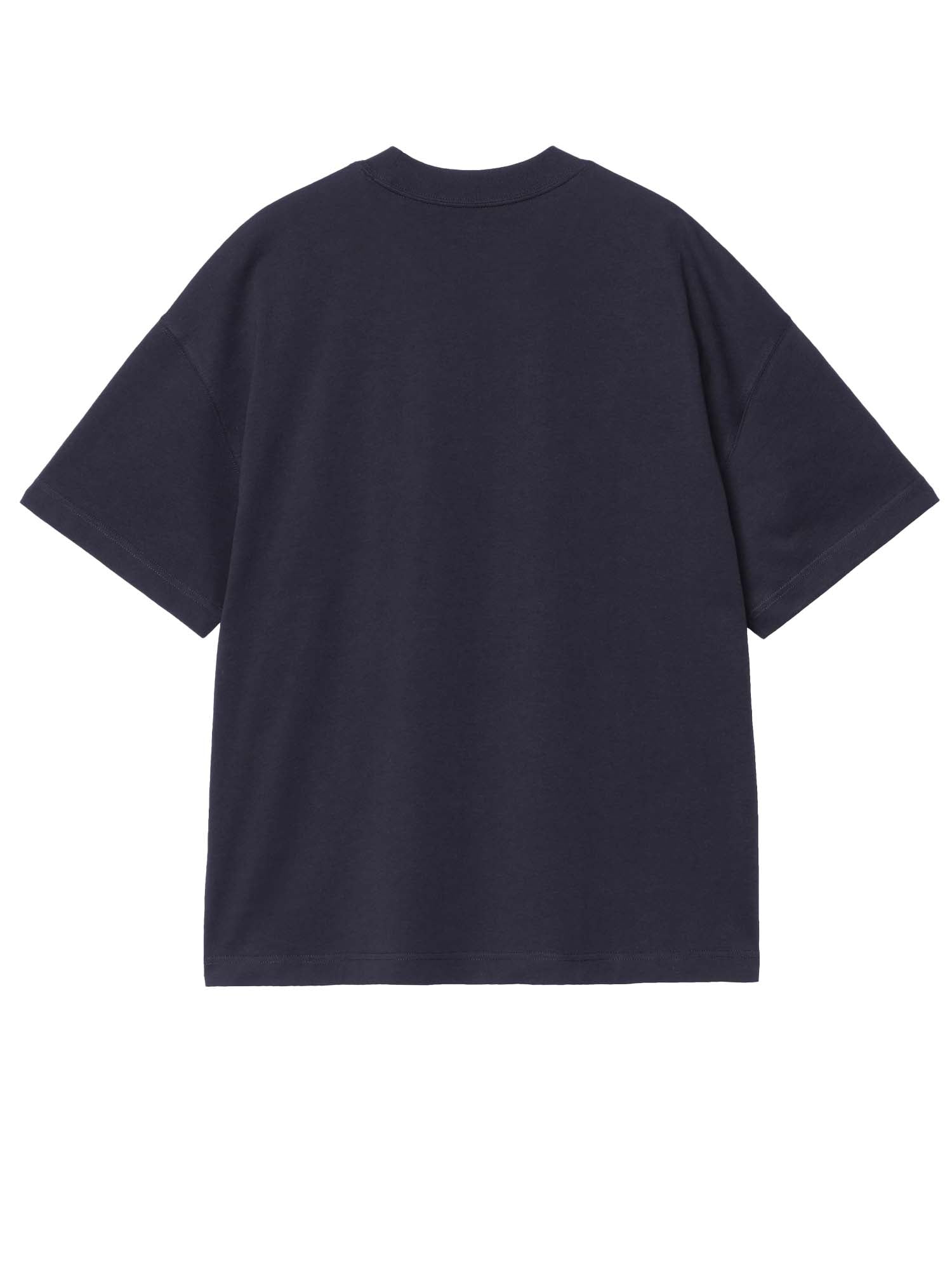 Carhartt Wip S/S Link Script T-Shirt Blu