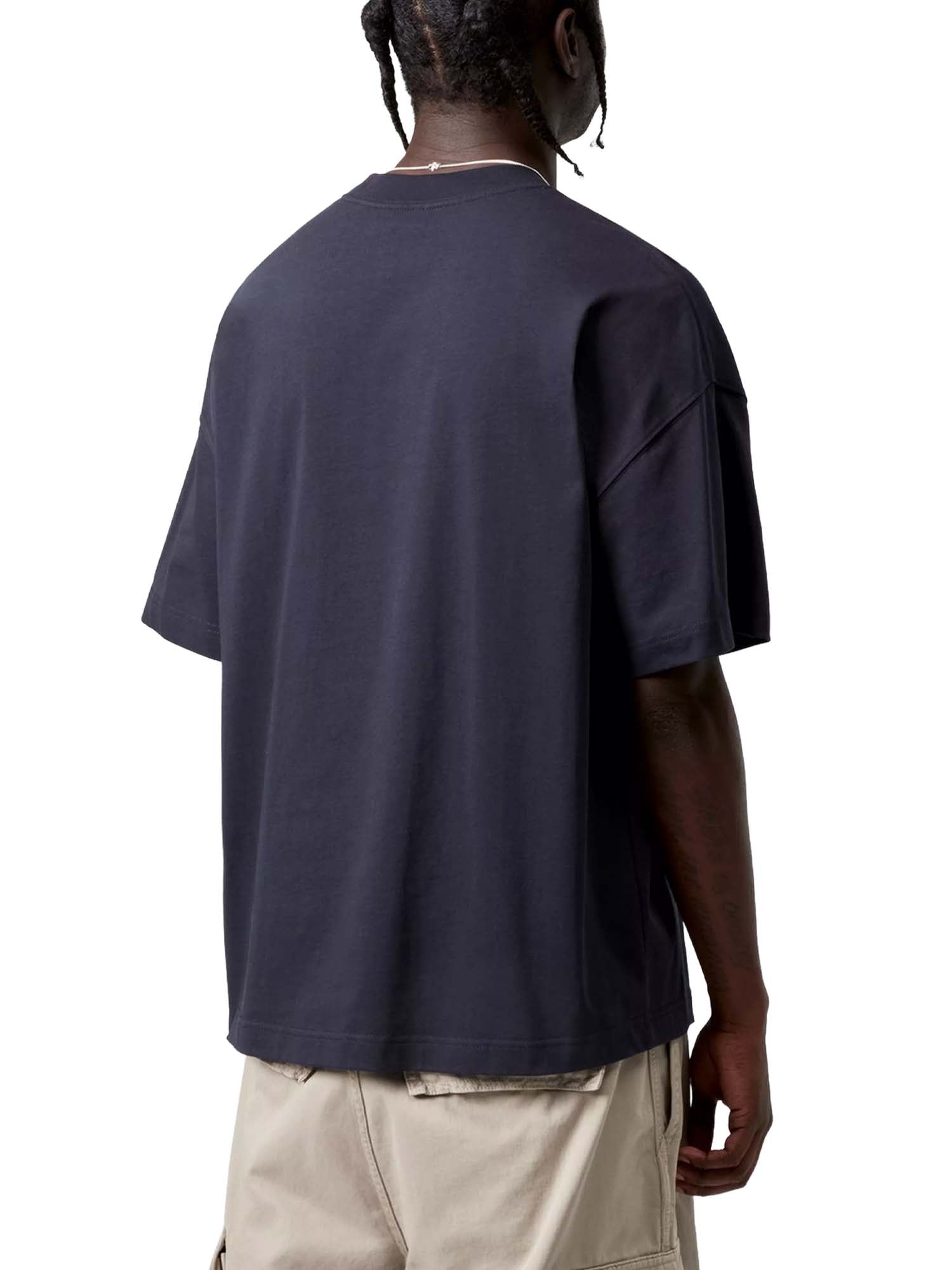 Carhartt Wip S/S Link Script T-Shirt Blu