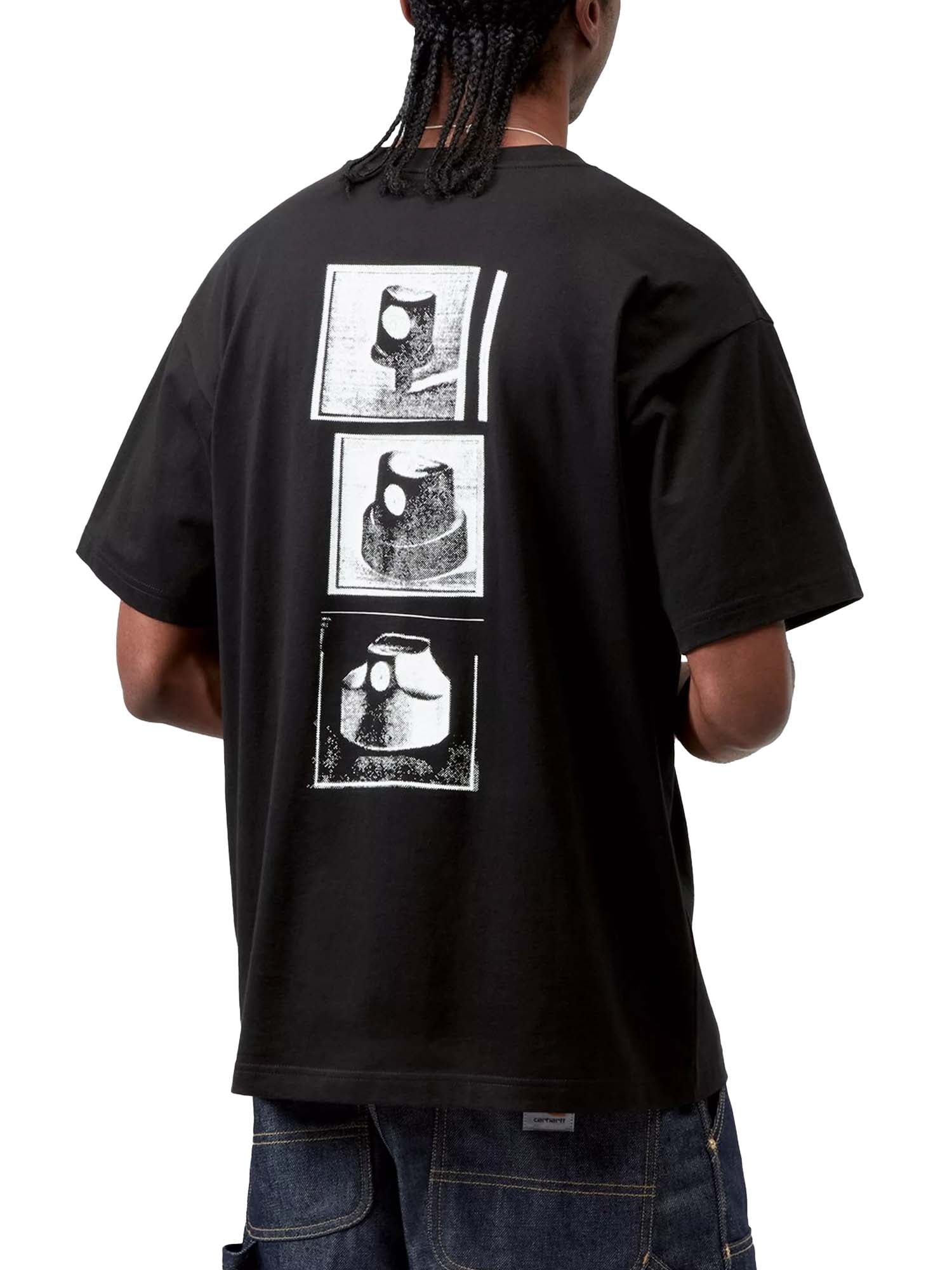 Carhartt Wip S/S Caps T-Shirt Nero