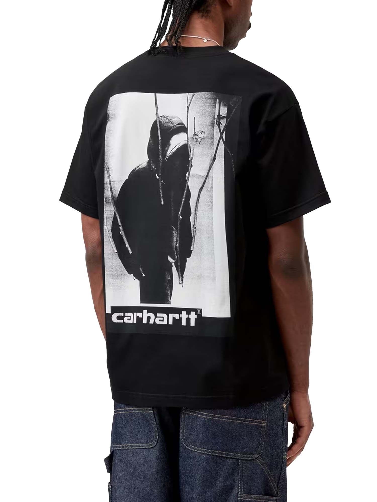 Carhartt Wip S/S Archive Script T-Shirt Nero