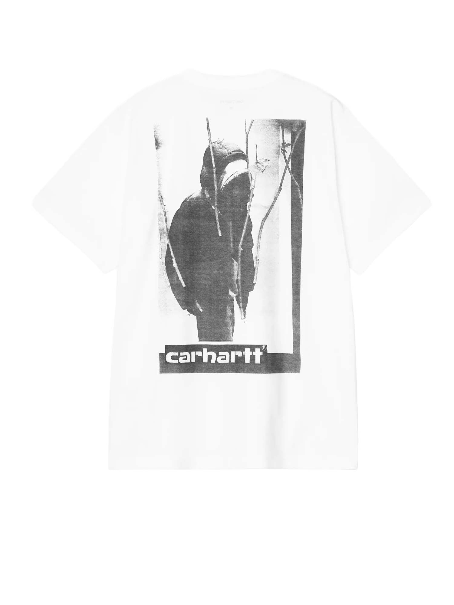 Carhartt Wip S/S Archive Script T-Shirt Bianco