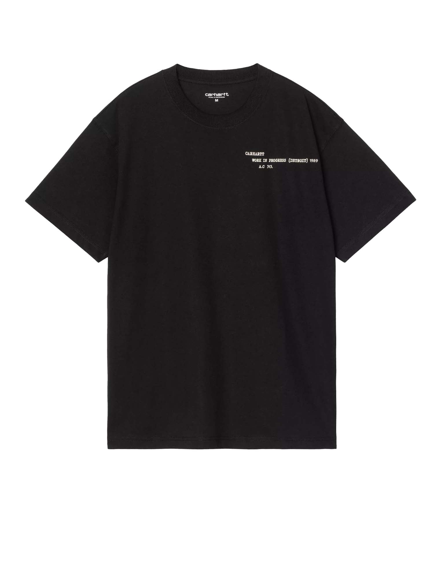 Carhartt Wip S/S Punched T-Shirt Nero