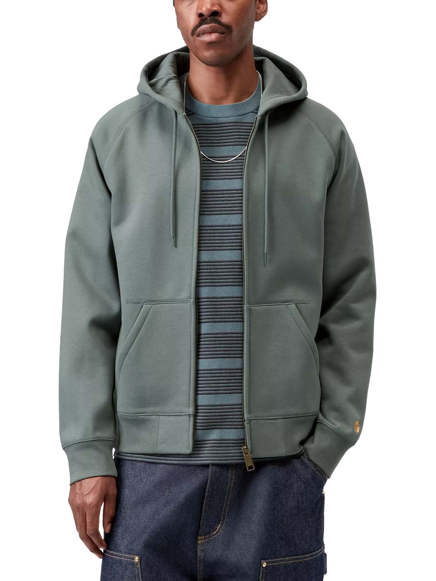 Carhartt Wip Hooded Chase Jacket Verde