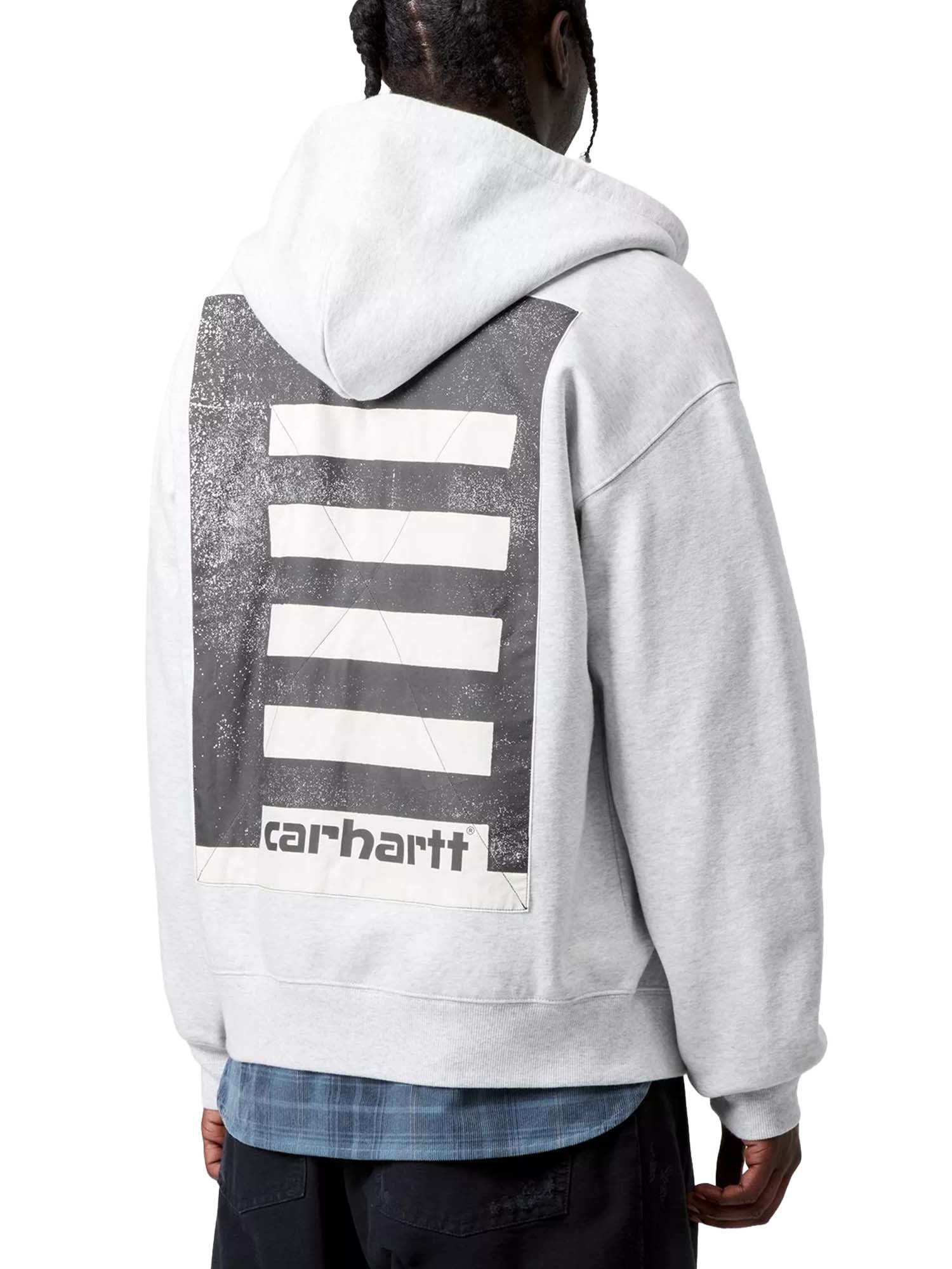 Carhartt Wip Hooded Archive Lines Jacket Grigio