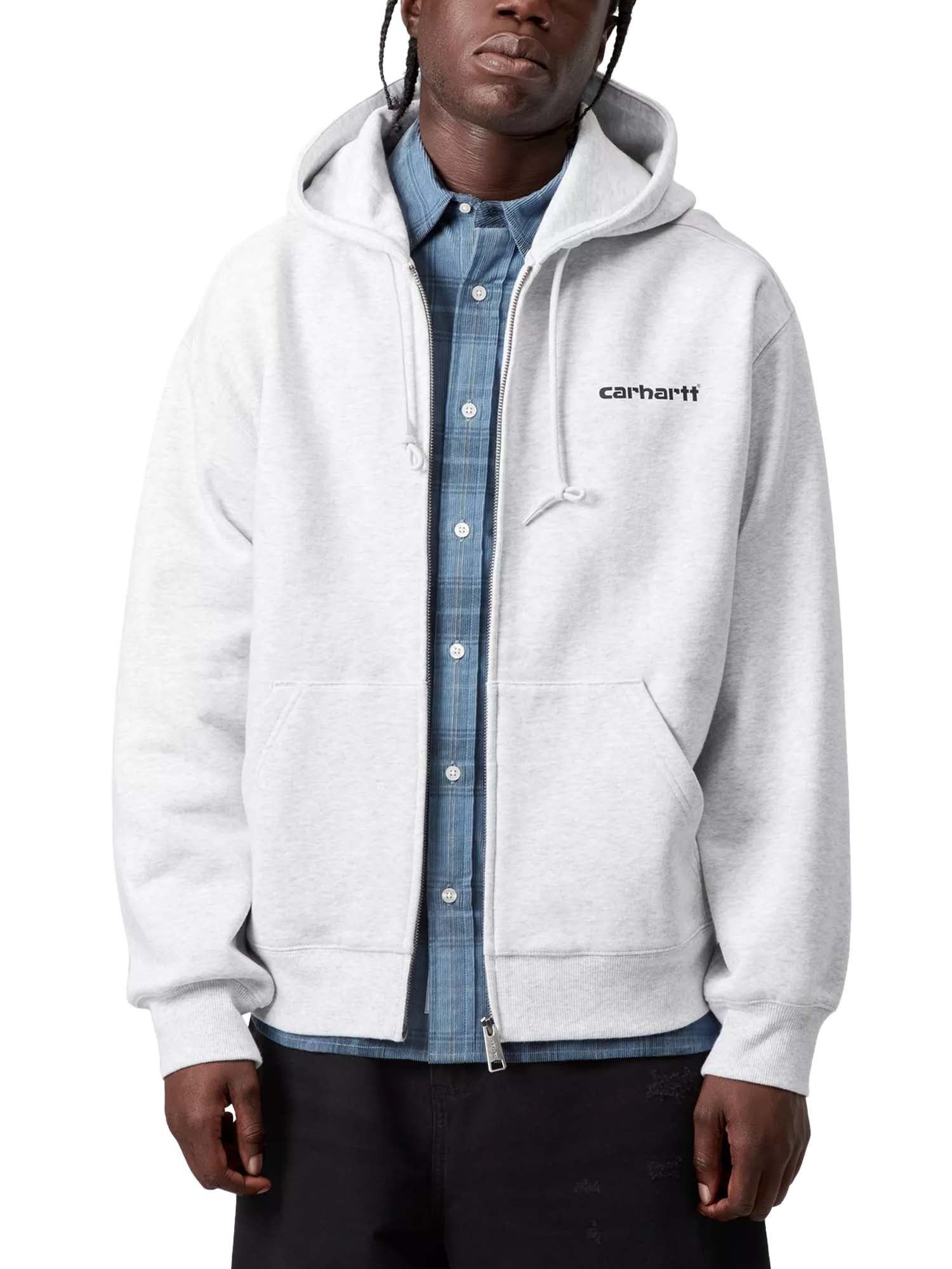 Carhartt Wip Hooded Archive Lines Jacket Grigio