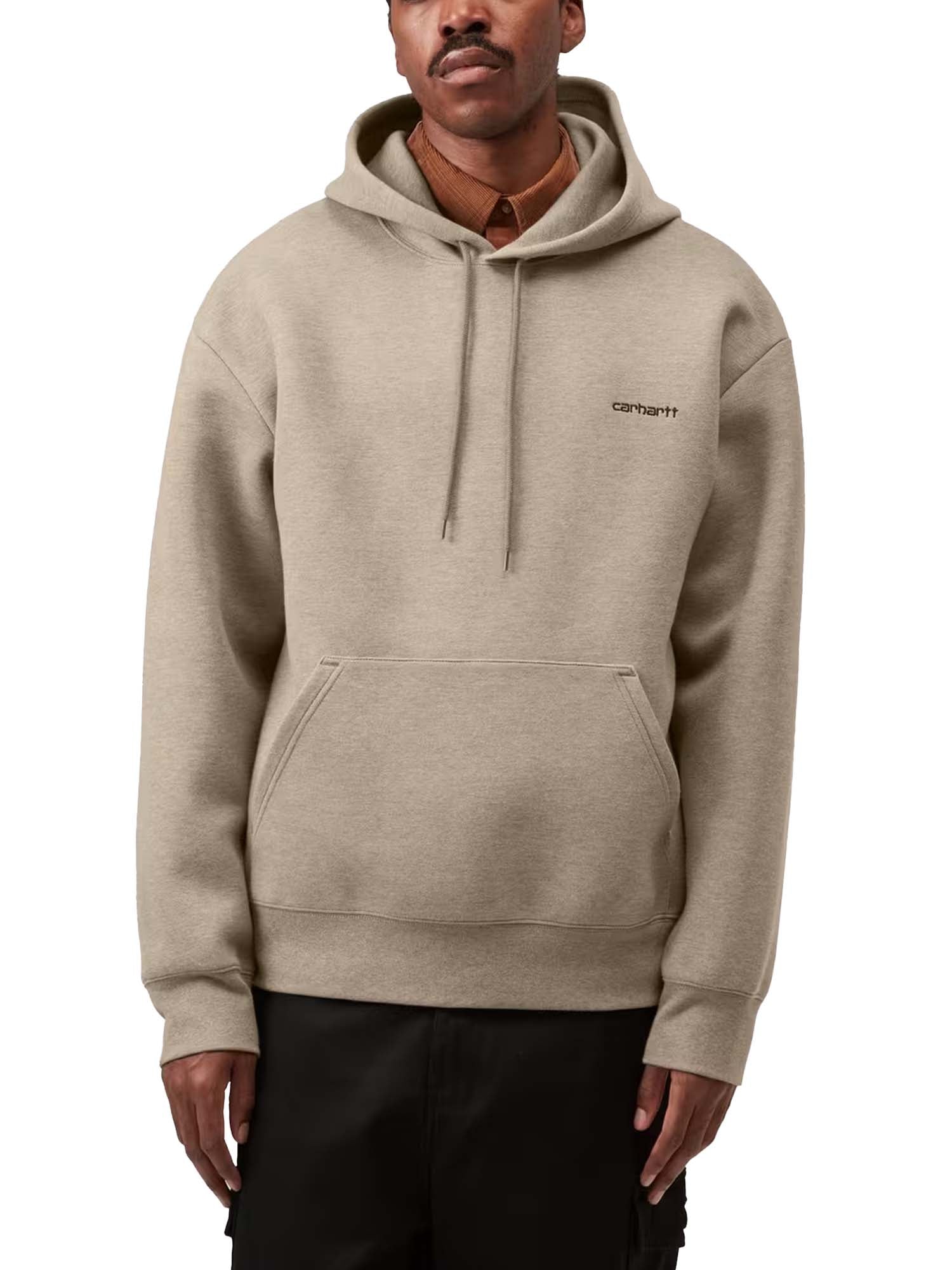 Carhartt Wip Hooded Alda Sweatshirt Beige