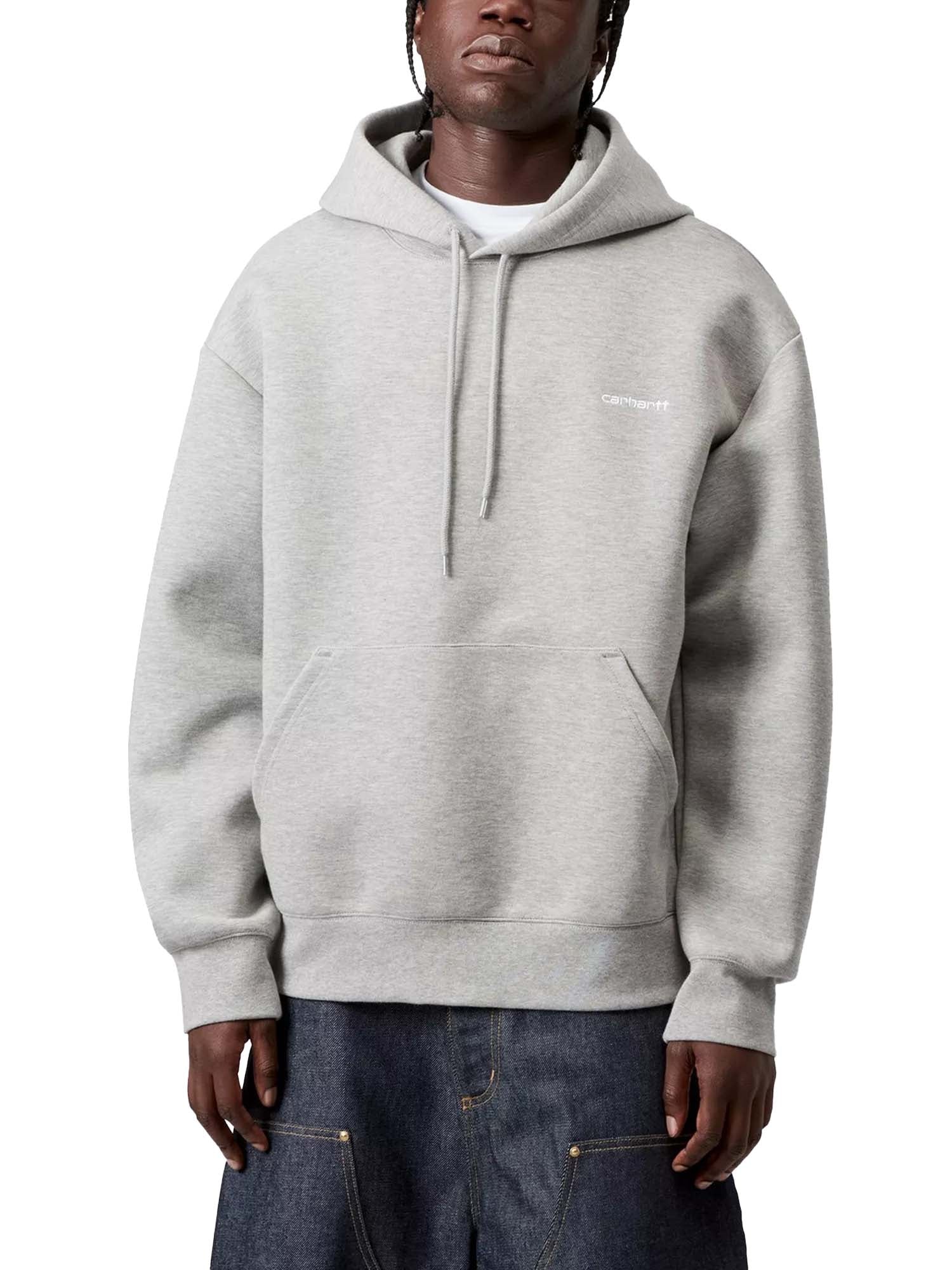 Carhartt Wip Hooded Alda Sweatshirt Grigio