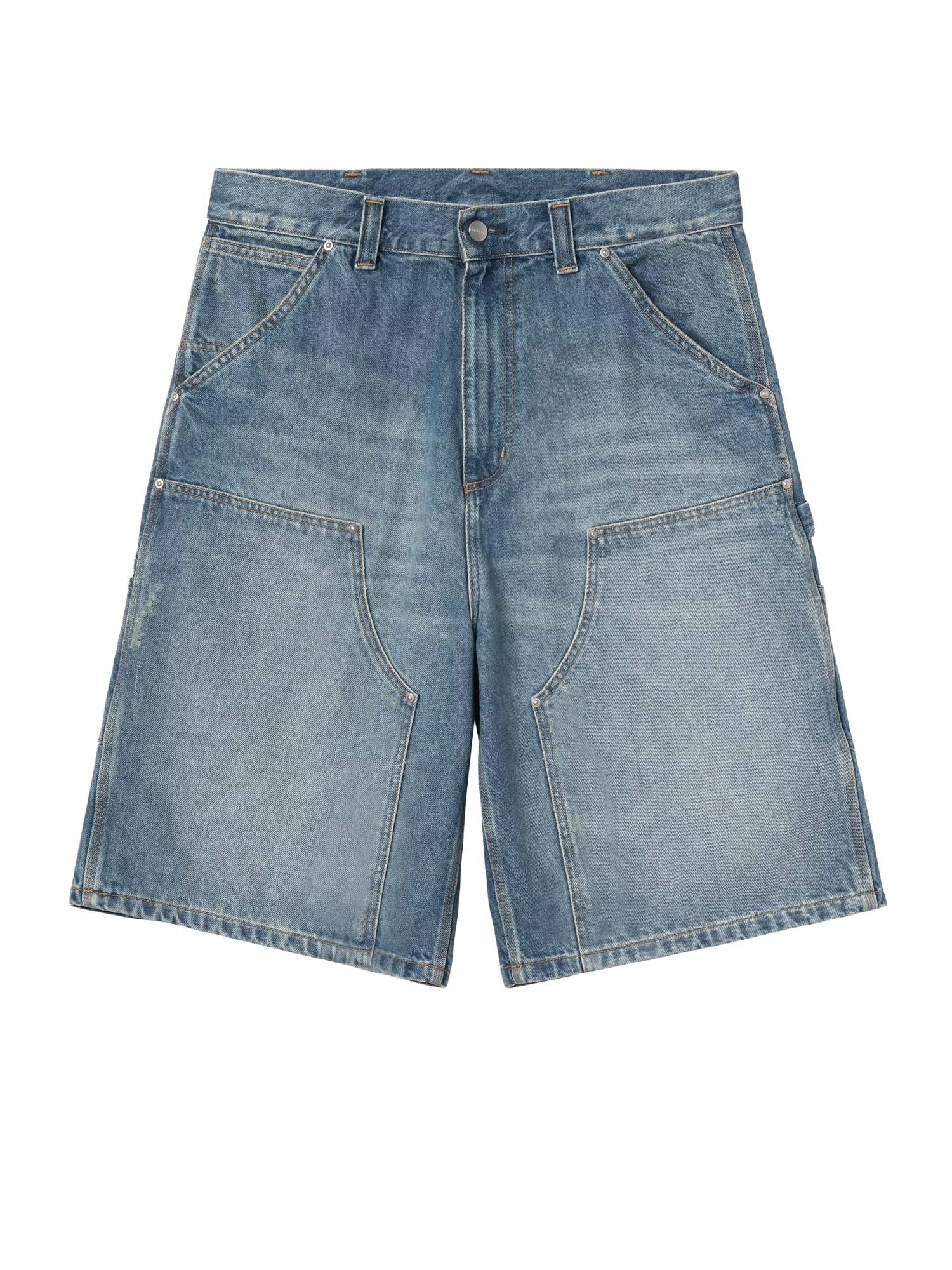 Carhartt Wip OG Aden Double Knee Short Blu