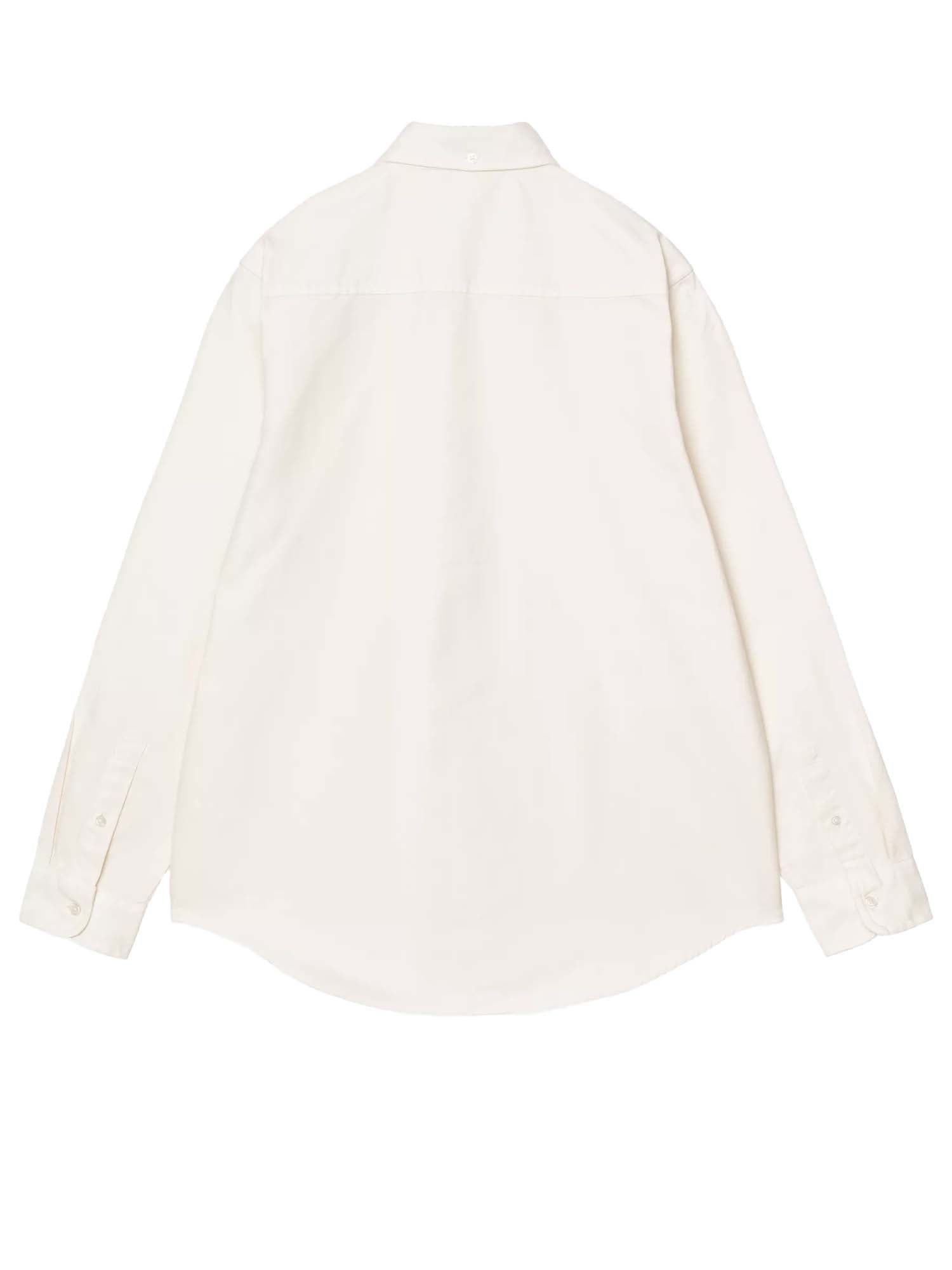 Carhartt Wip L/S Bolton Shirt Bianco
