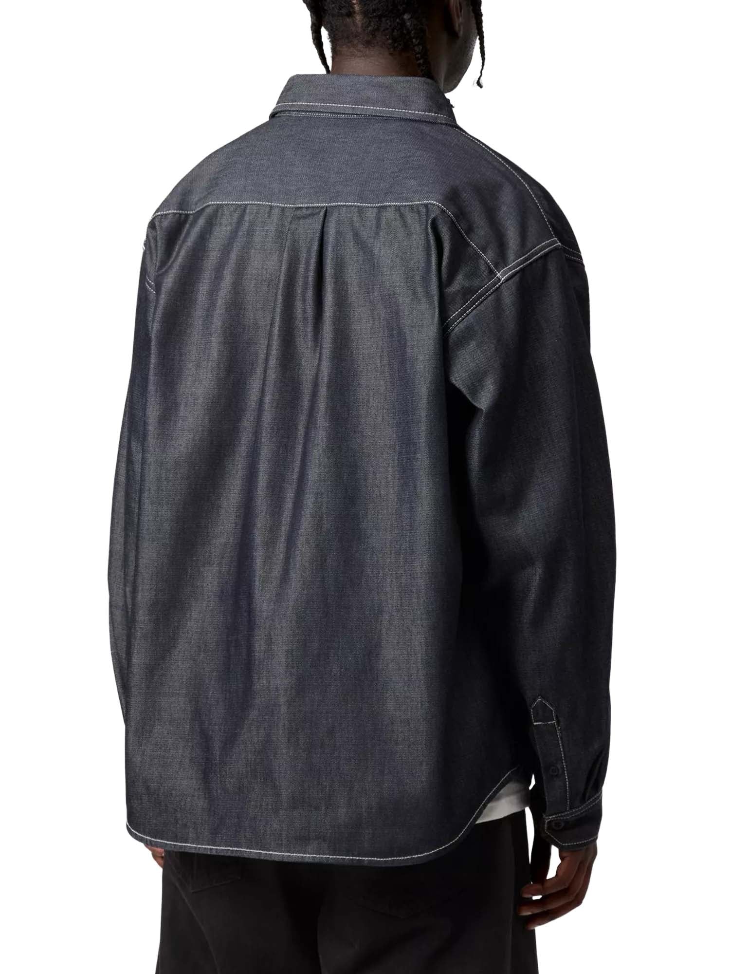 Carhartt Wip Tigan Shirt Jac Blu