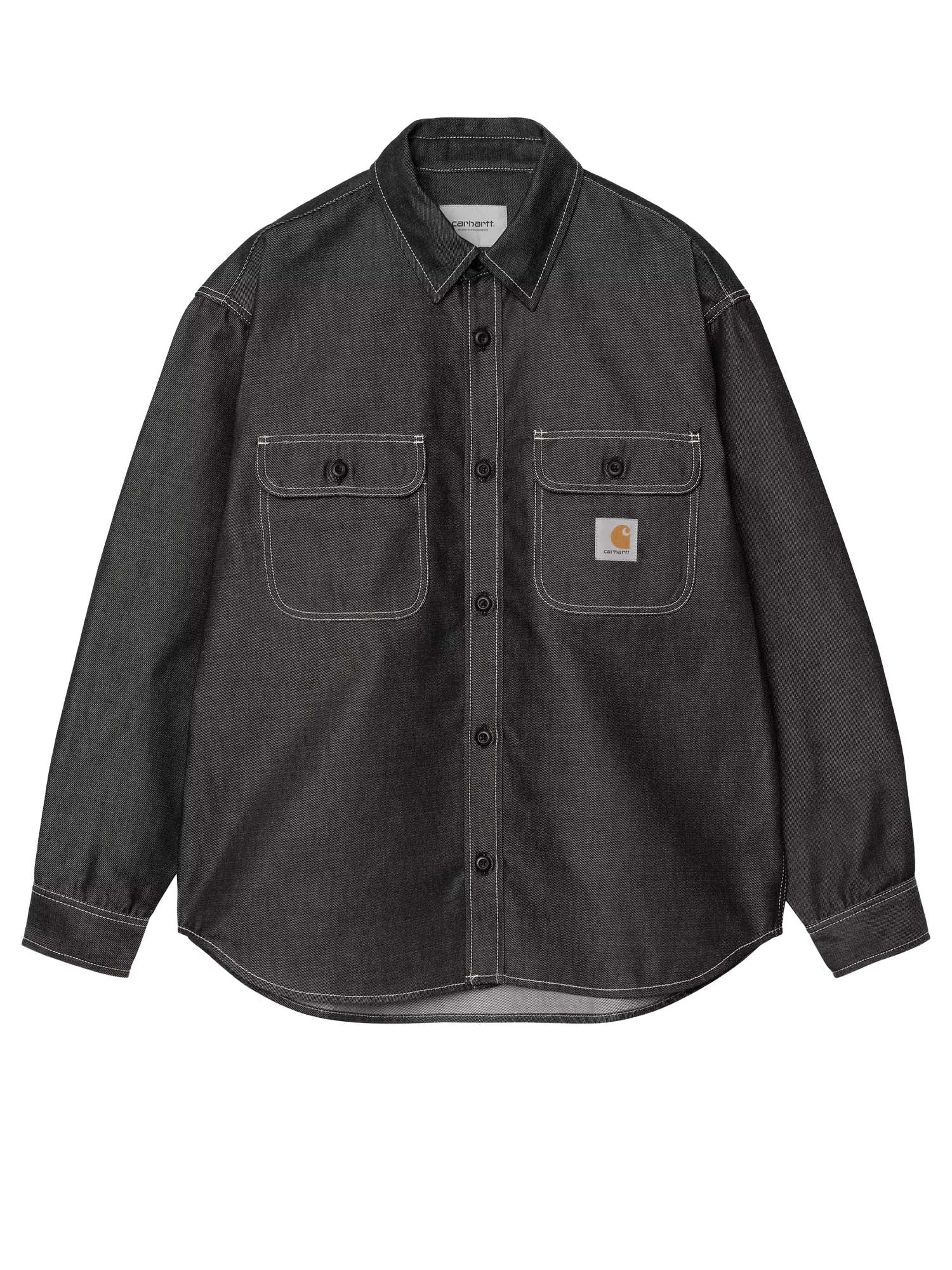 Carhartt Wip Tigan Shirt Jac Nero