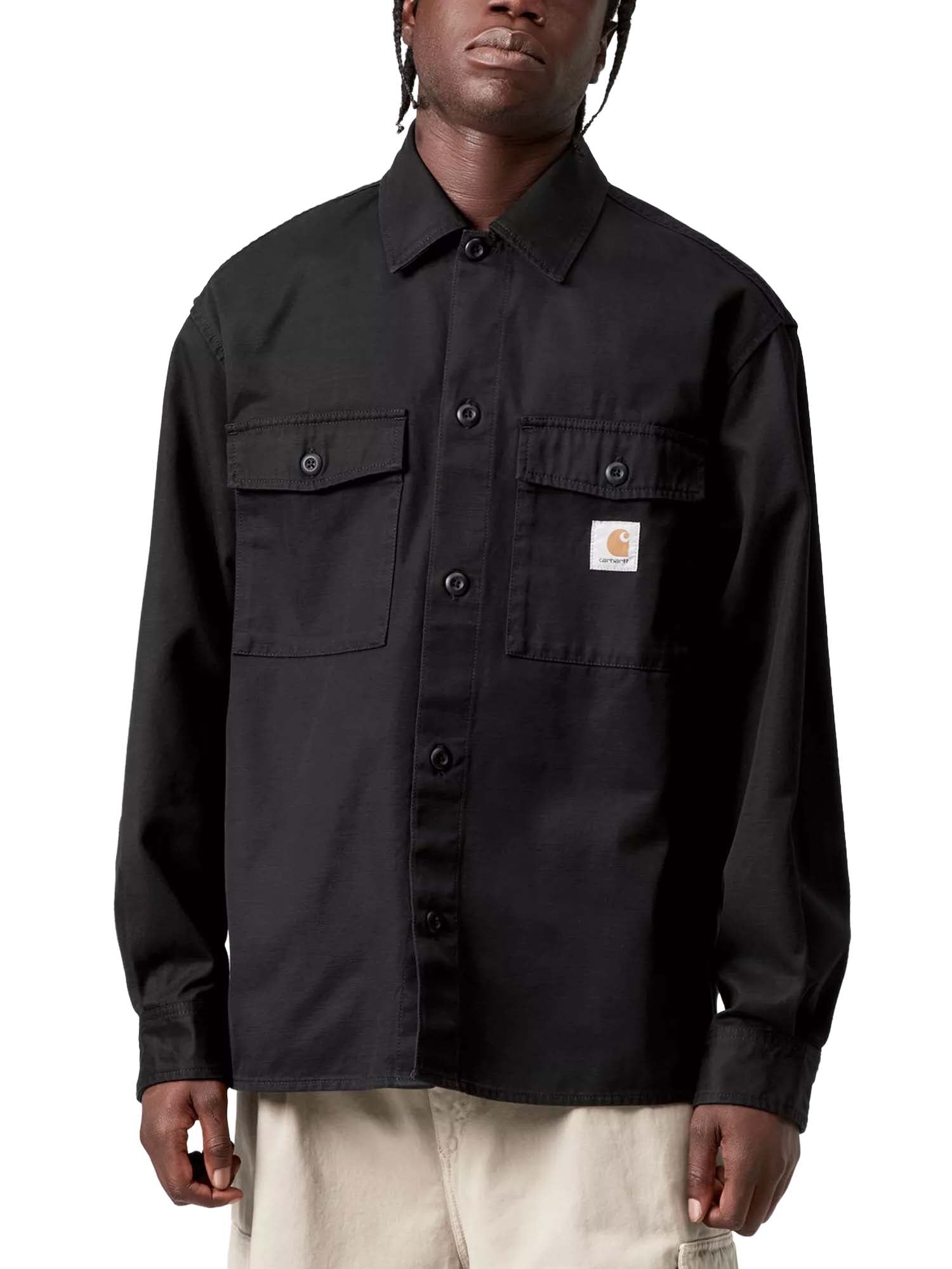 Carhartt Wip Kelly Shirt Jac Nero