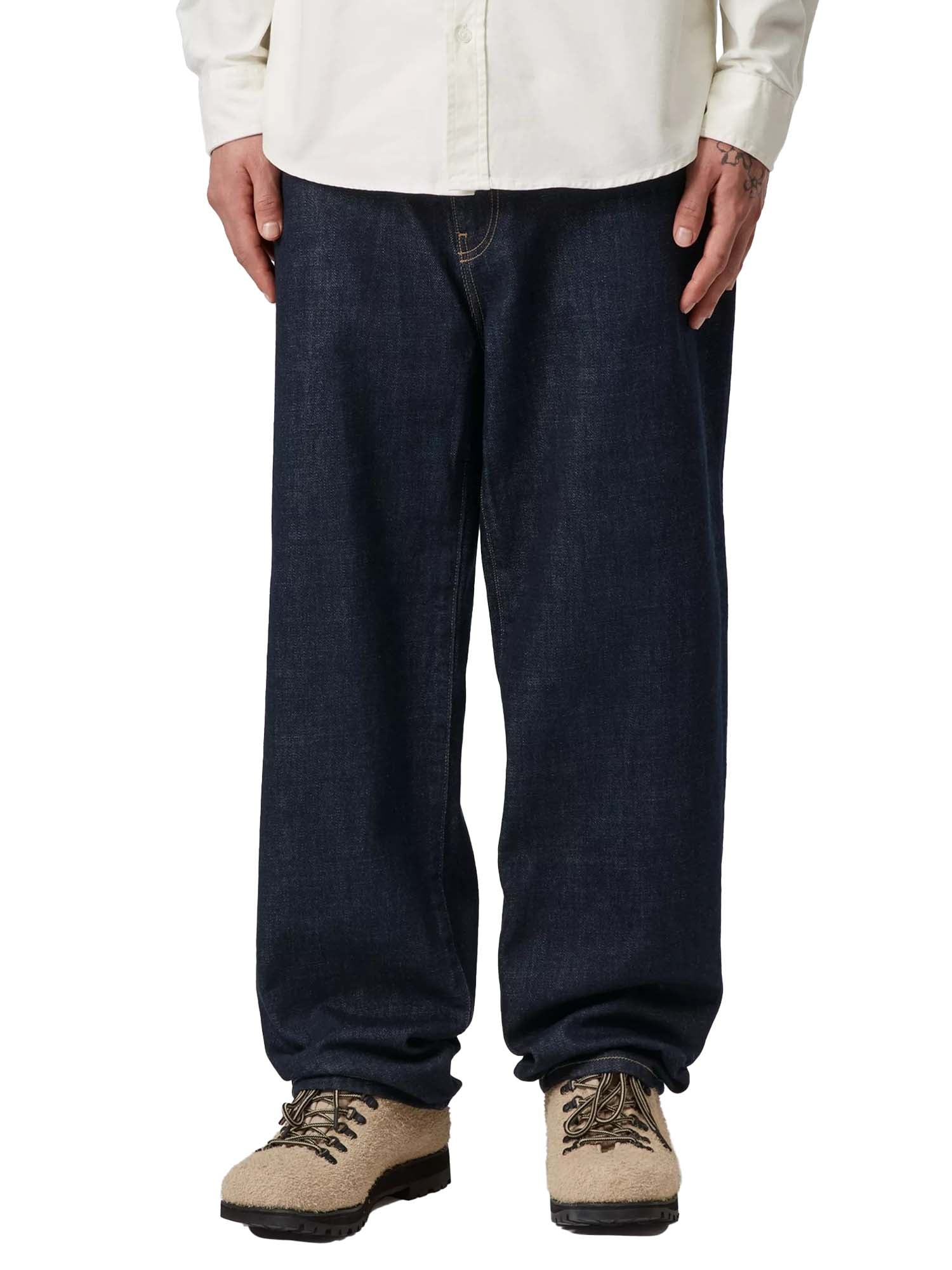 Carhartt Wip Aaron Pant Blu