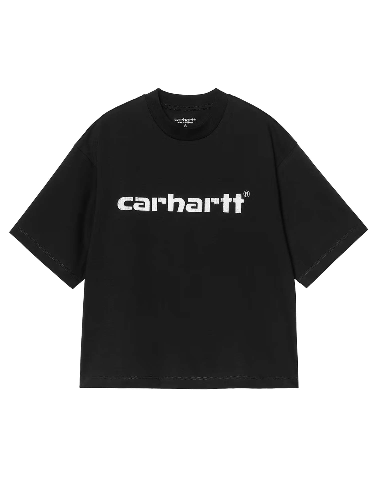 Carhartt Wip W' S/S Archive Script T-Shirt Nero
