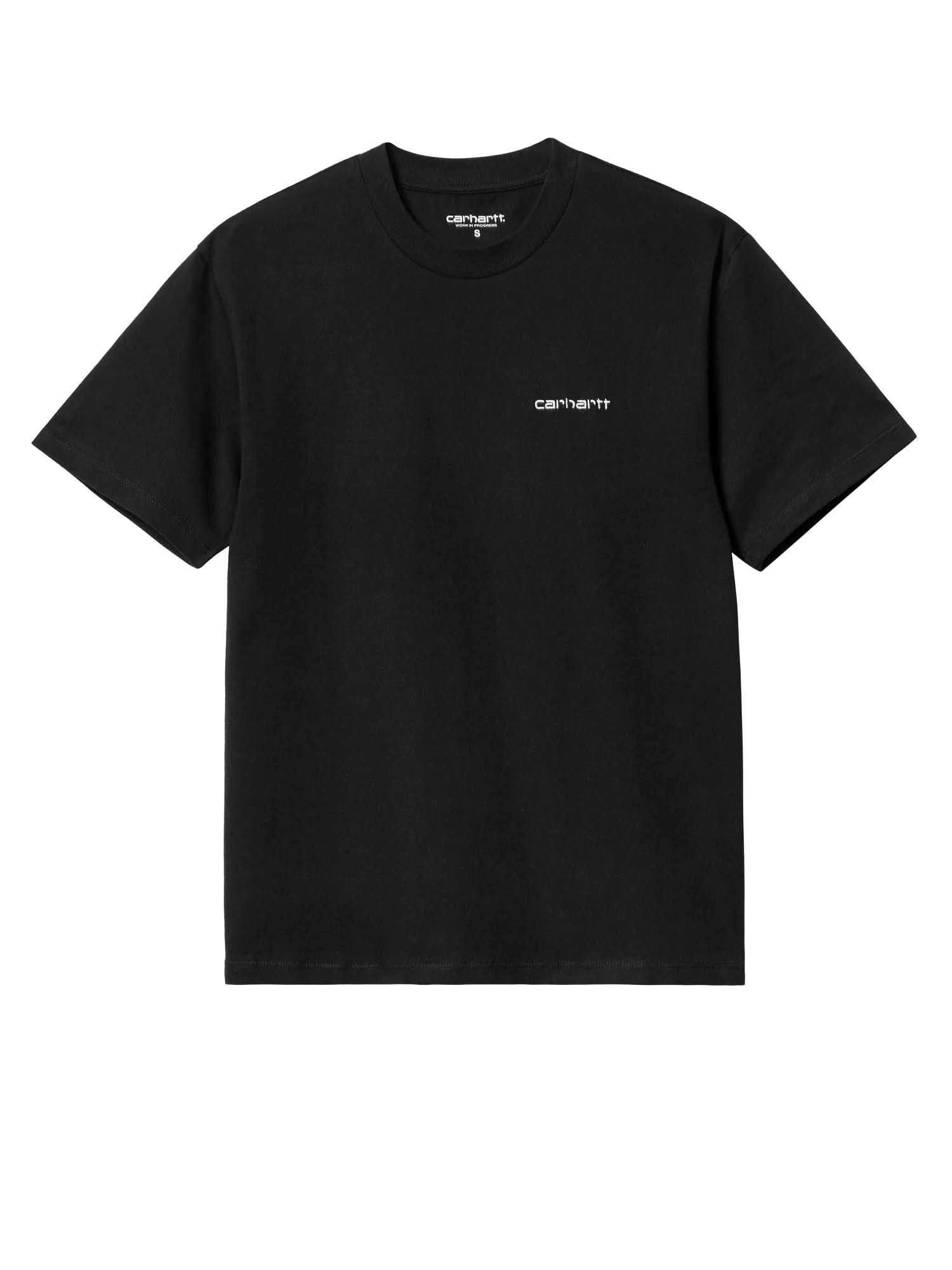 W' S/S Script Embroidery T-Shirt