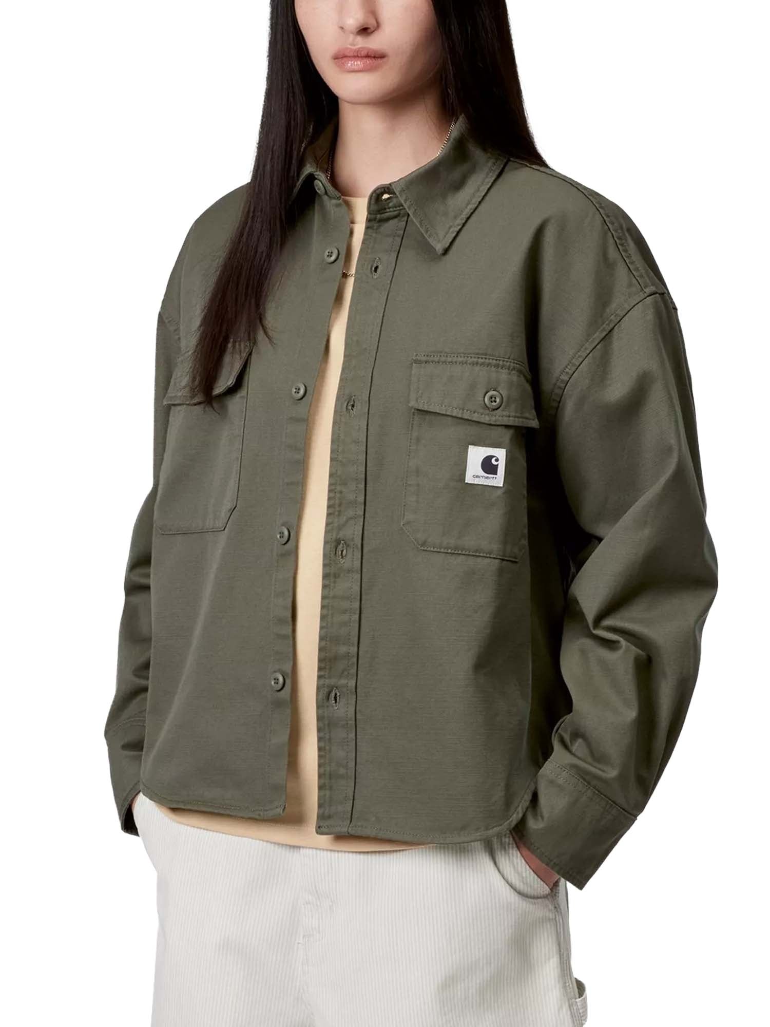 Carhartt Wip W' Kelly Shirt Jac Verde