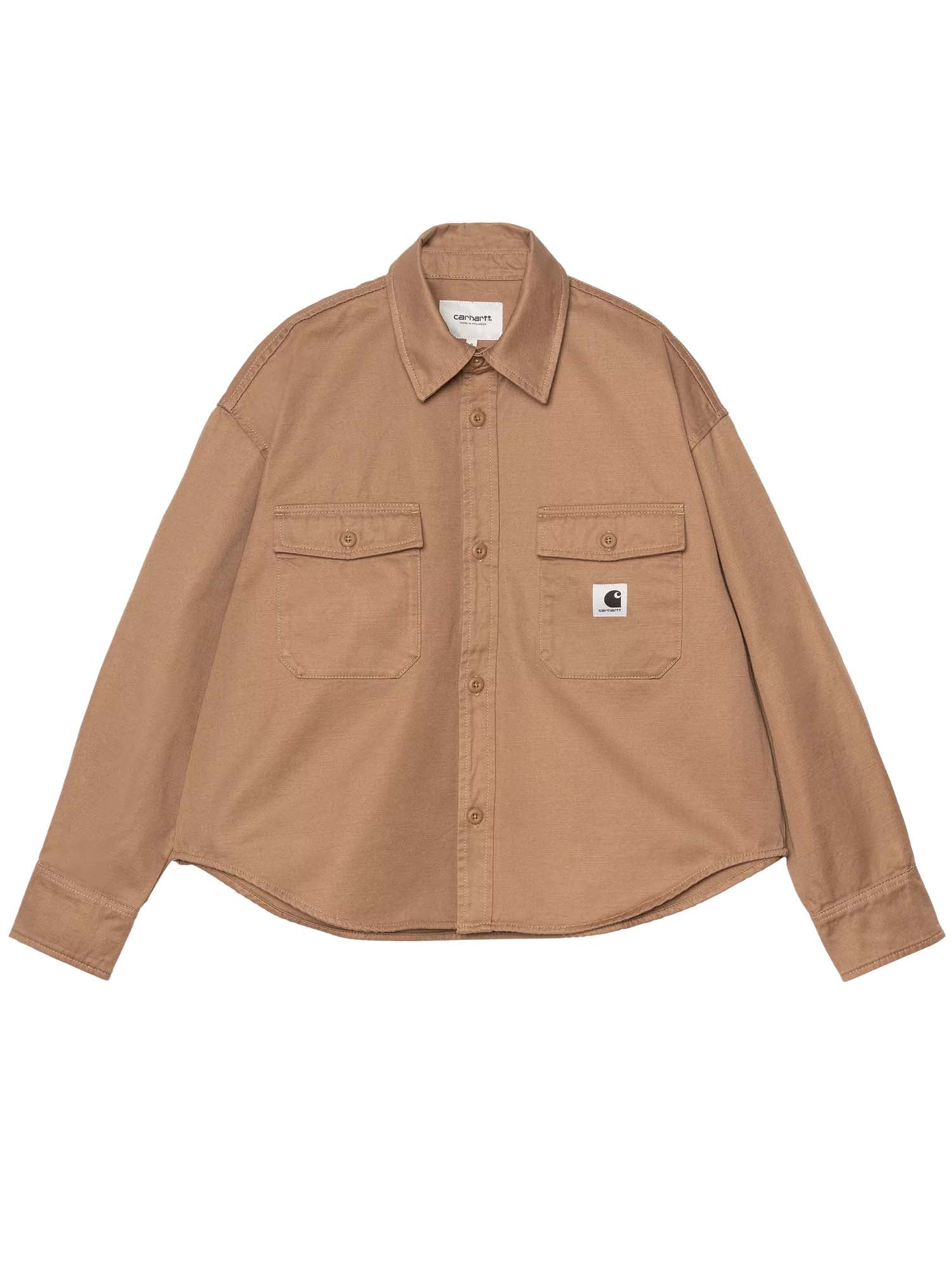 Carhartt Wip W' Kelly Shirt Jac Beige