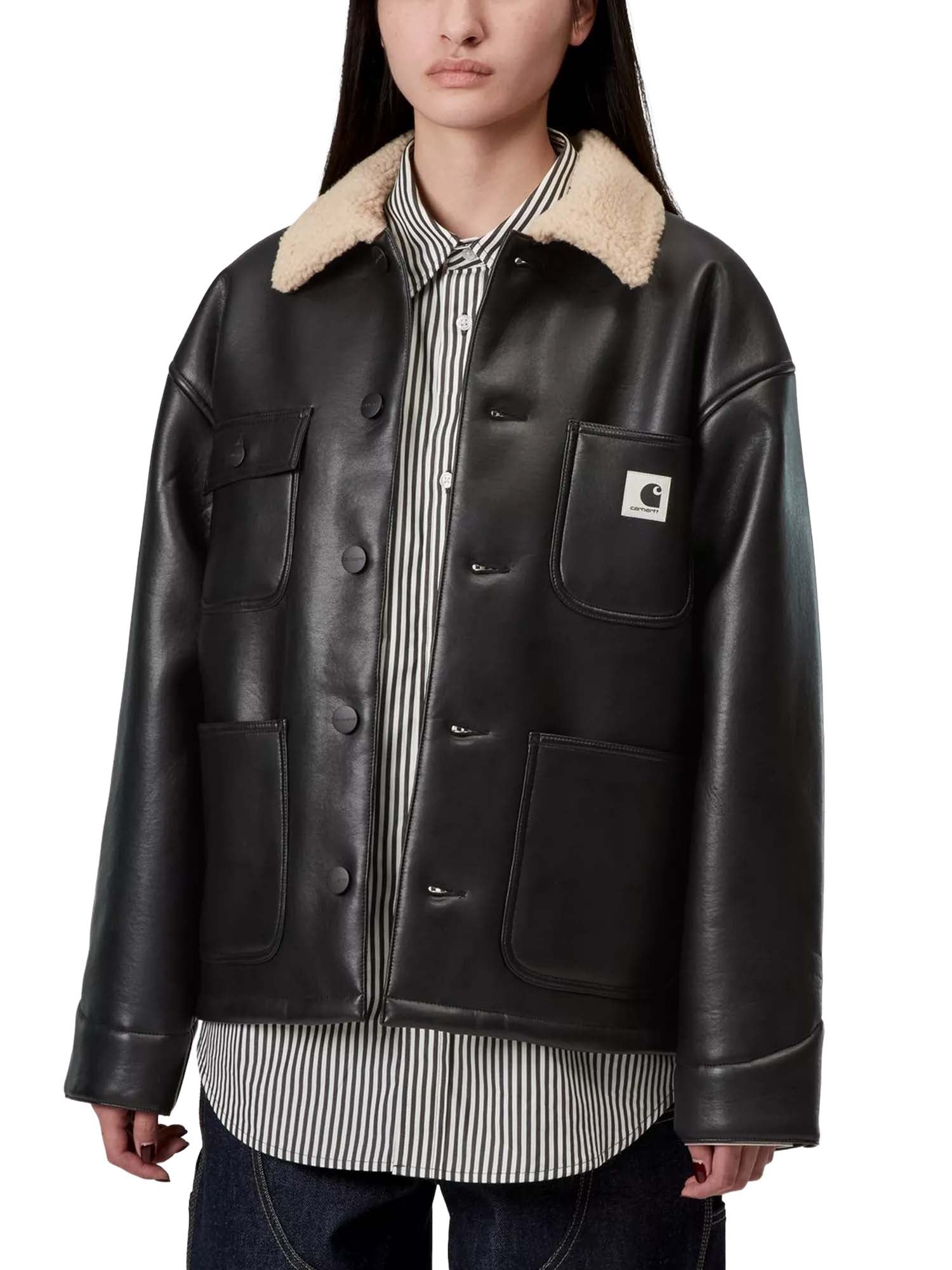 Carhartt Wip W' Shepton OG Michigan Coat Nero