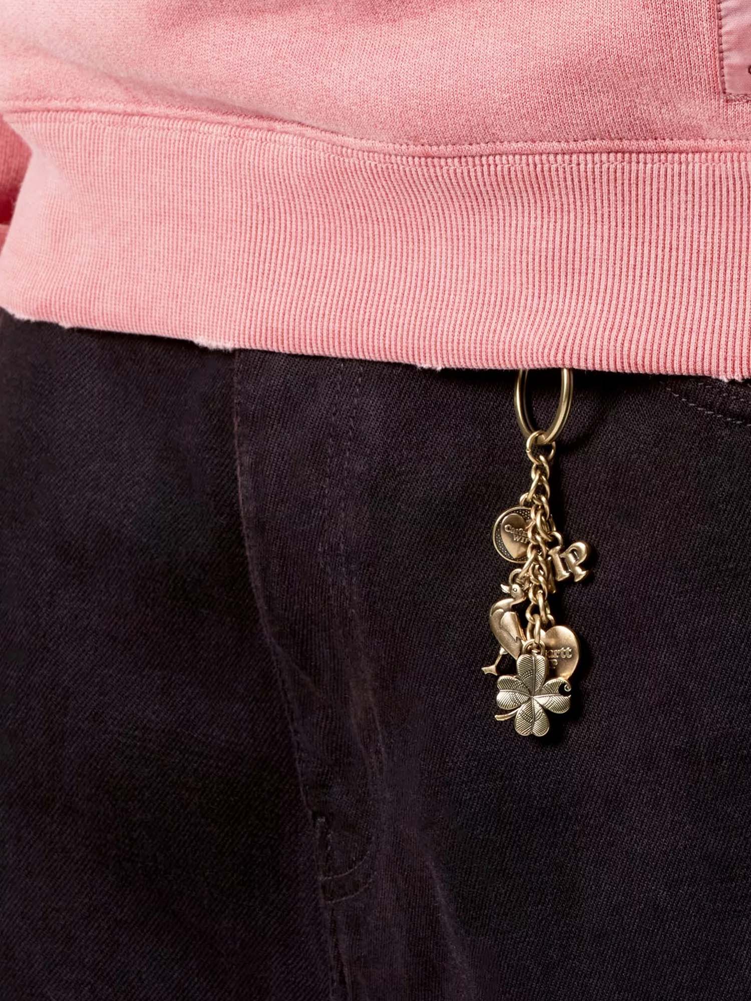 Carhartt Wip Charms Keychain Oro