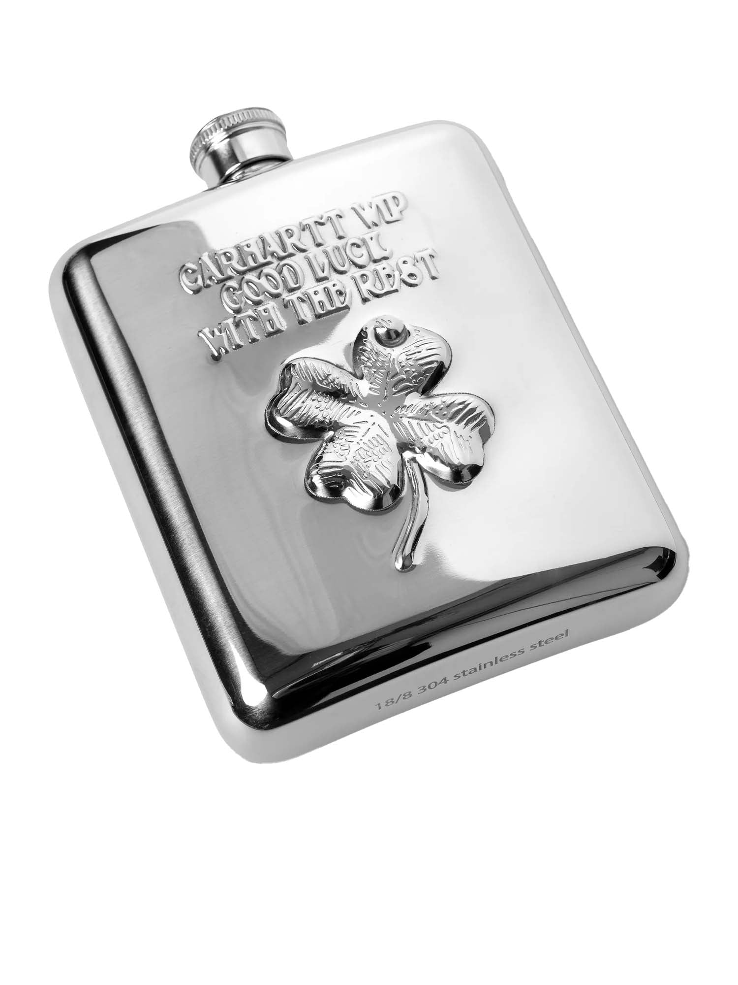 Carhartt Wip Clover Flask Argento