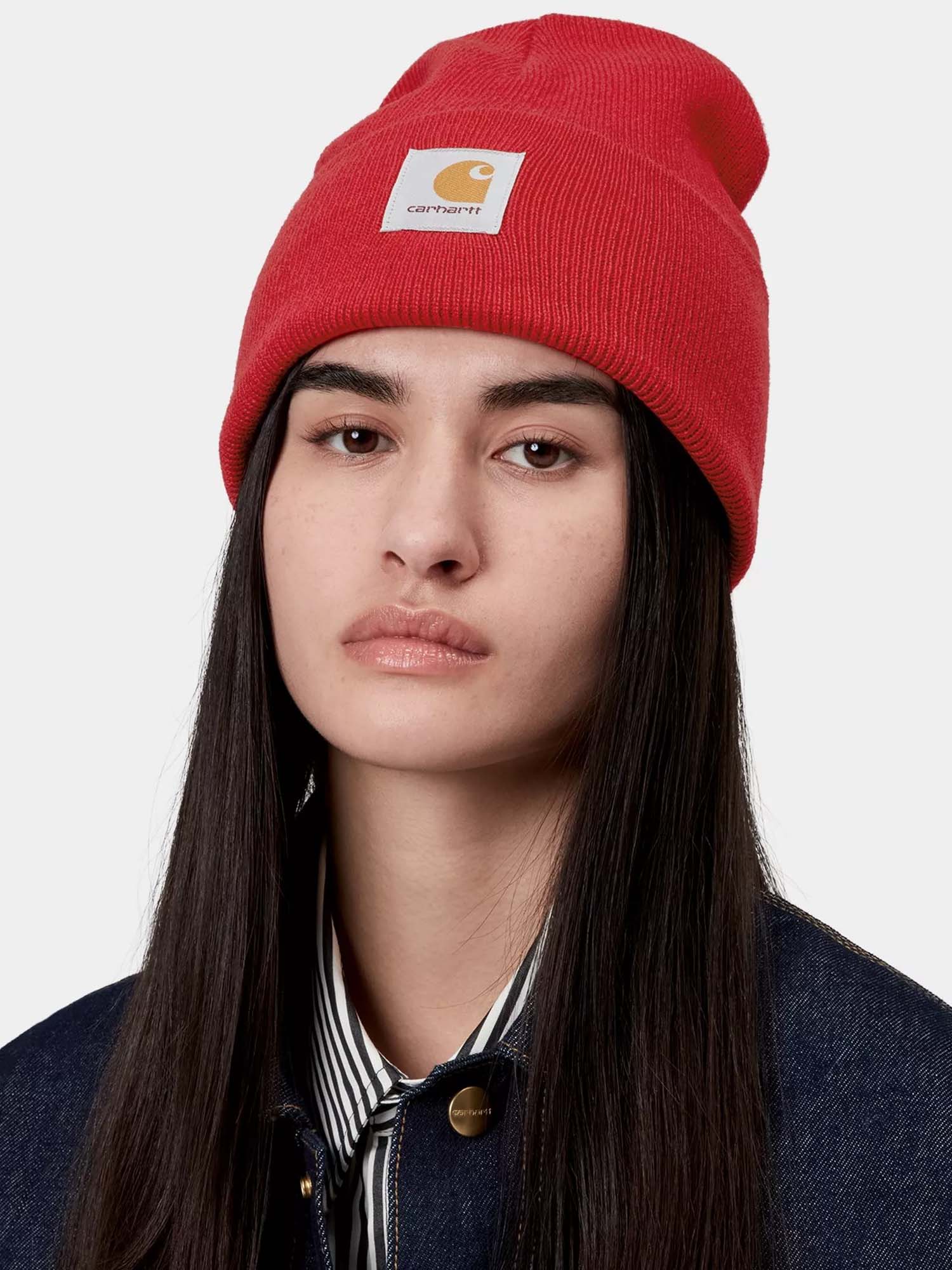 Carhartt Wip Acrylic Watch Hat Rosso