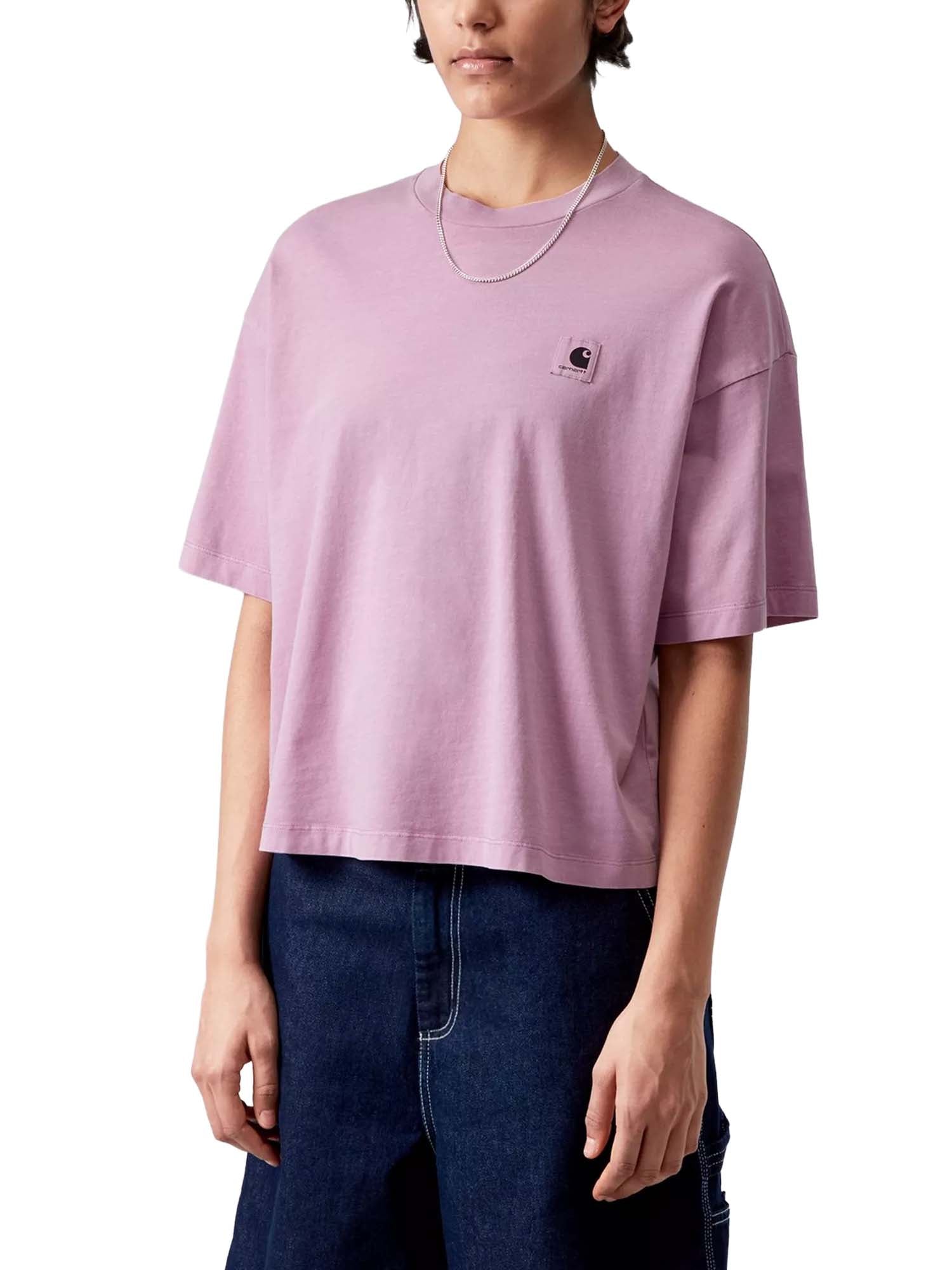 Carhartt Wip W' S/S Nelson T-Shirt Rosa