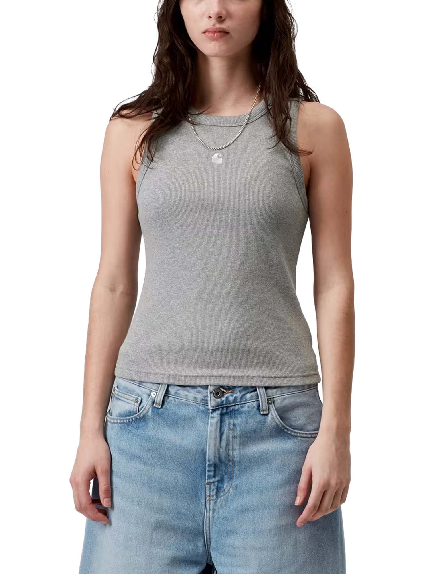 Carhartt Wip Women's Philips A-Shirt Grigio