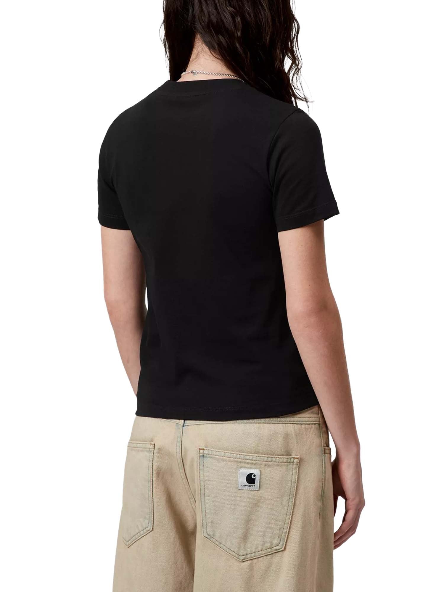 Carhartt Wip W' S/S Luca T-Shirt Nero