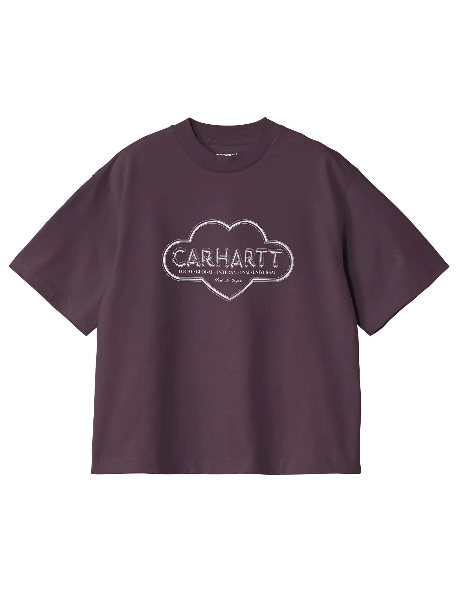Carhartt Wip W' S/S Cloud Heart T-Shirt Viola