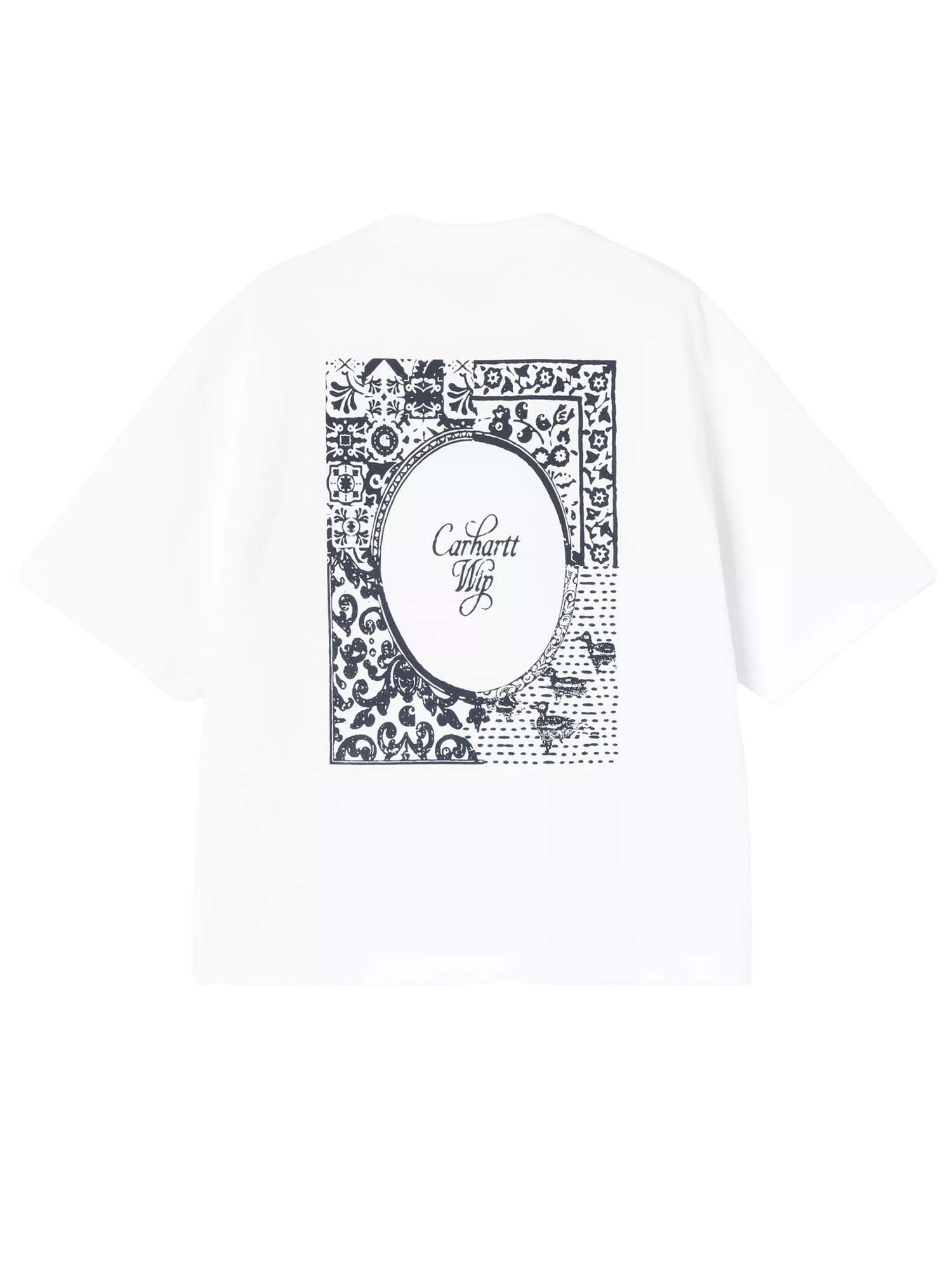 Carhartt Wip W' S/S Vestige T-Shirt Bianco
