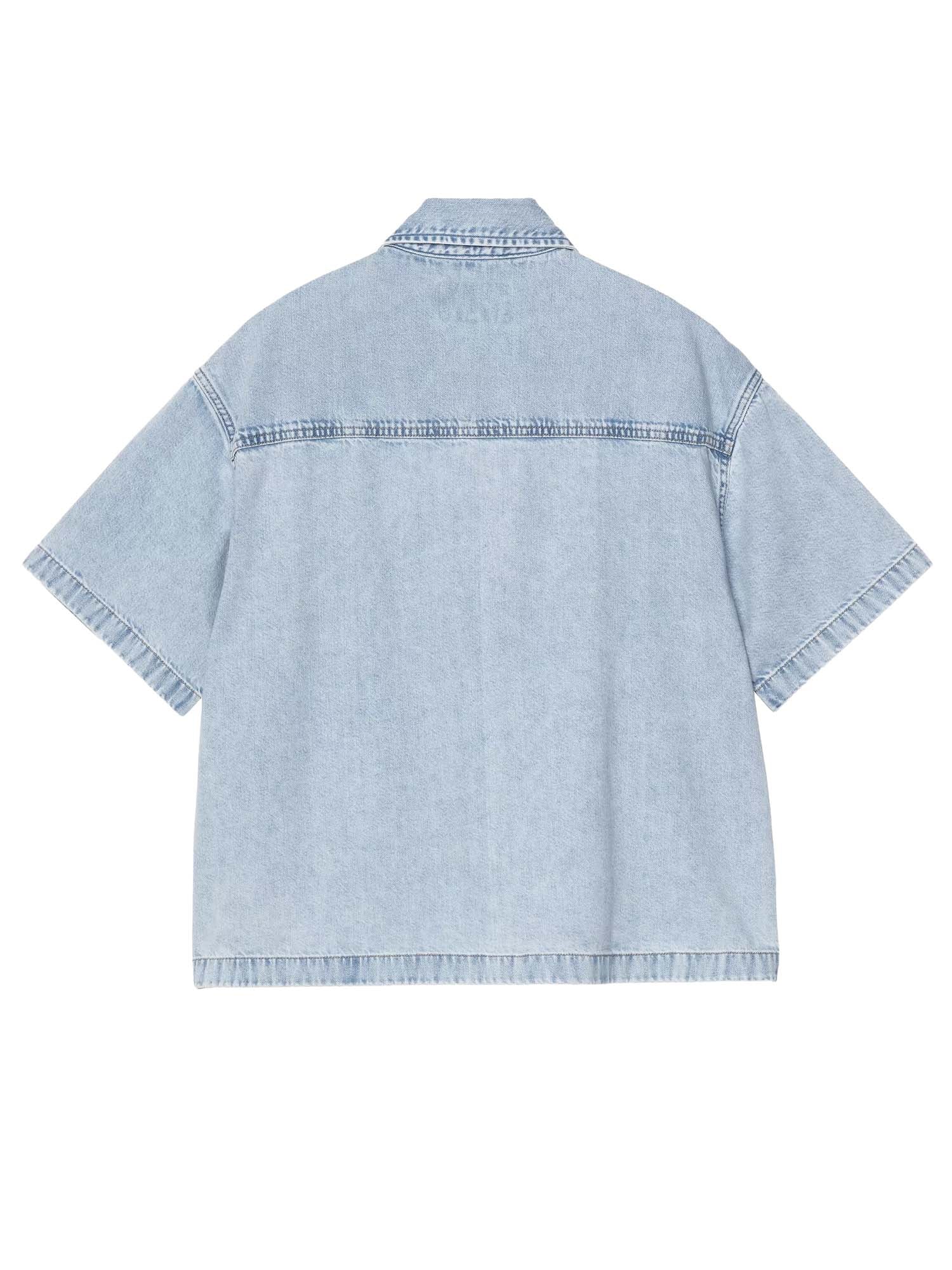 Carhartt Wip W' S/S Lovilia Shirt Blu