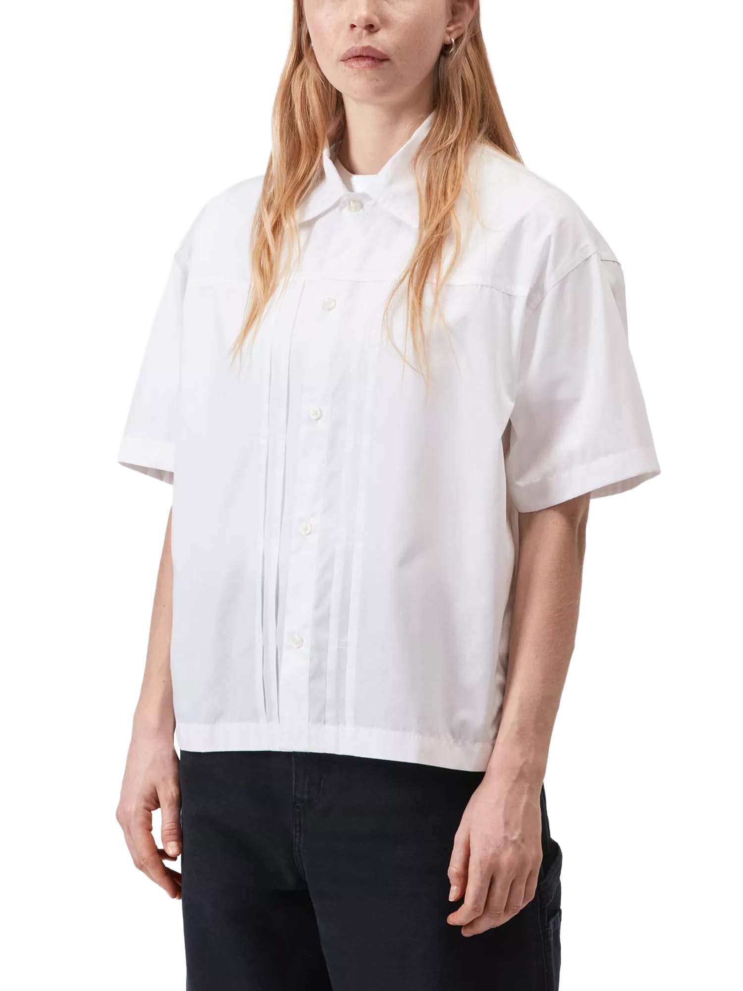 Carhartt Wip W' S/S Belmont Shirt Bianco