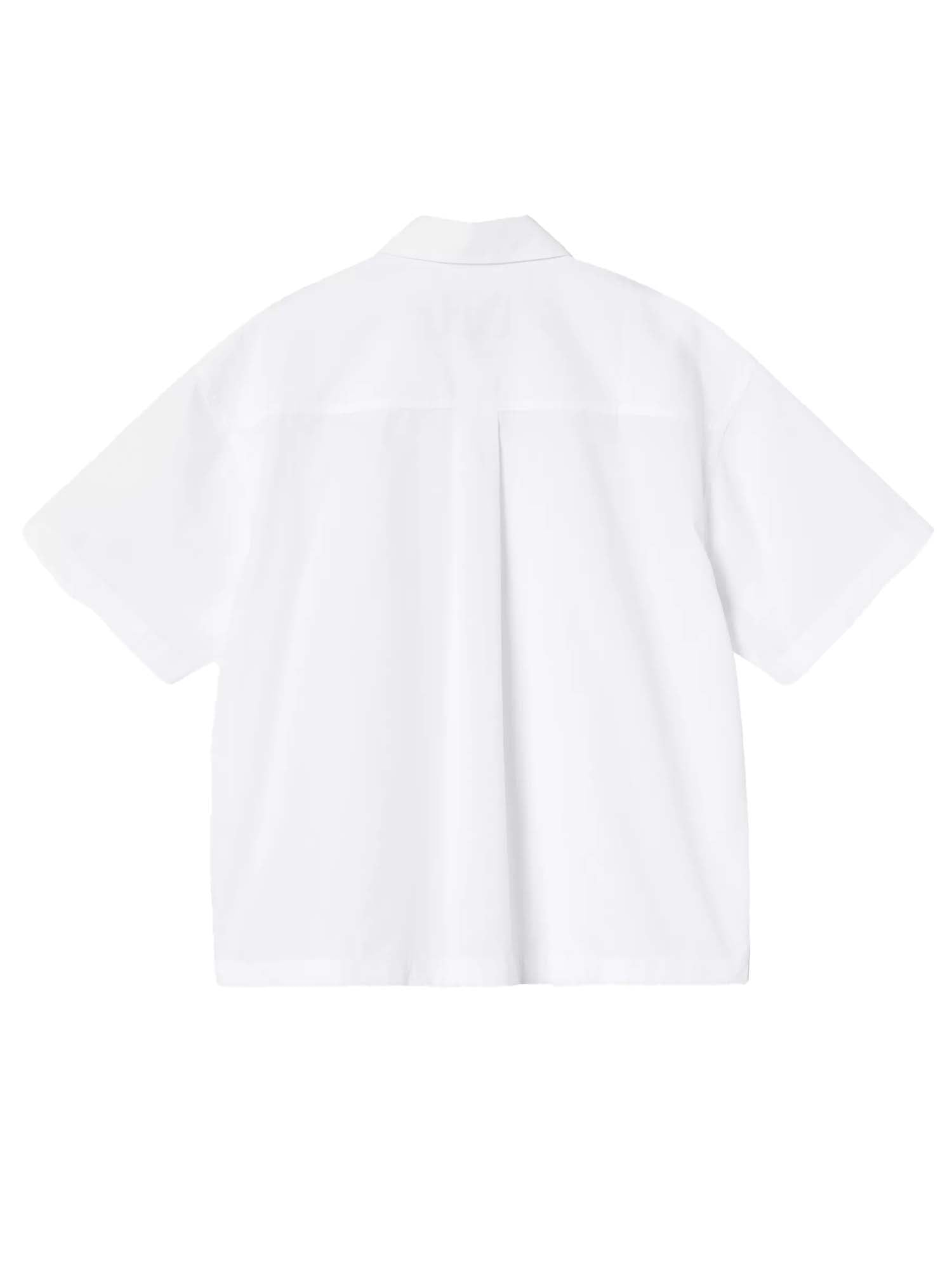 Carhartt Wip W' S/S Belmont Shirt Bianco