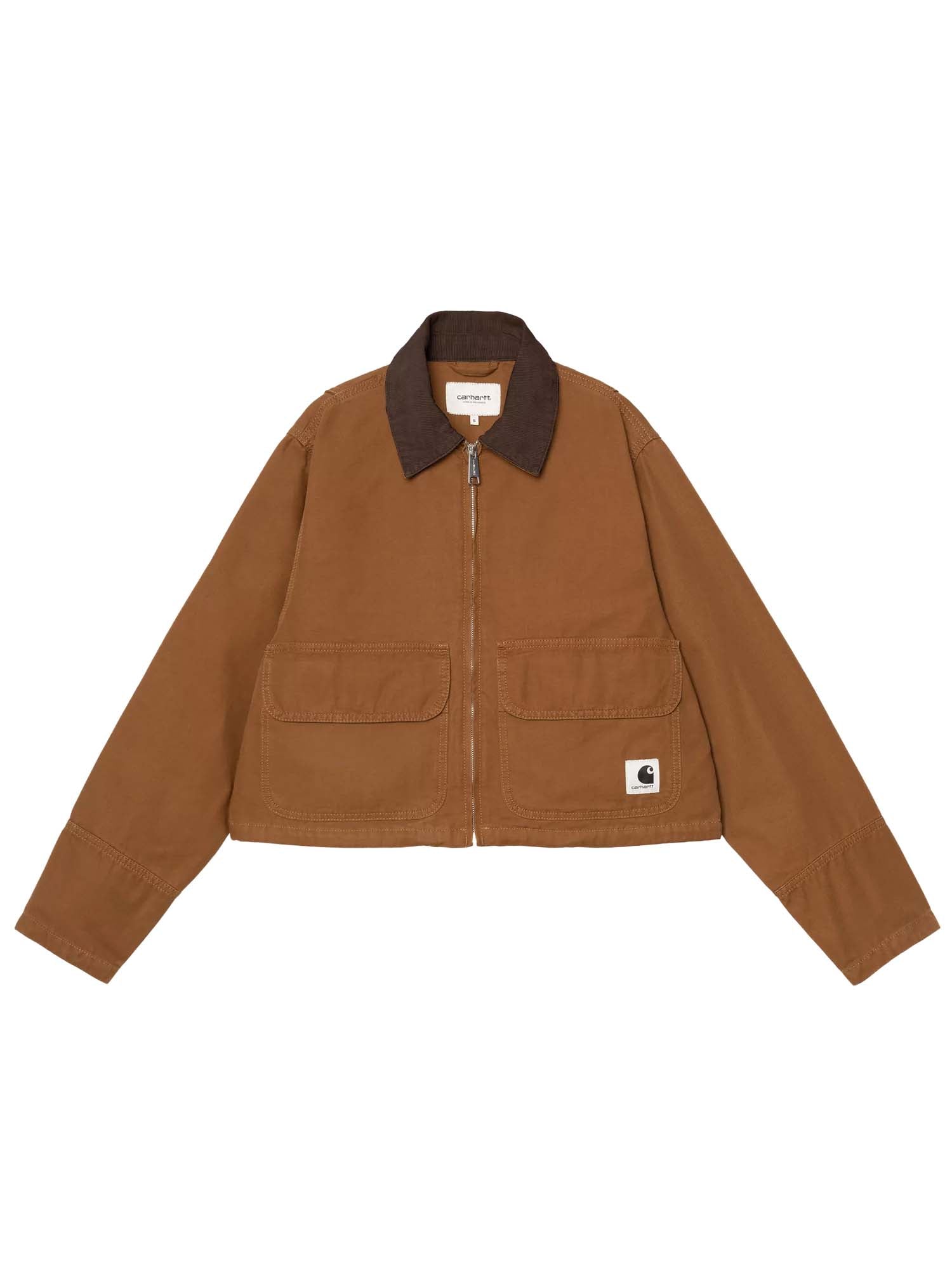 Carhartt Wip W' Prescott Jacket Marrone
