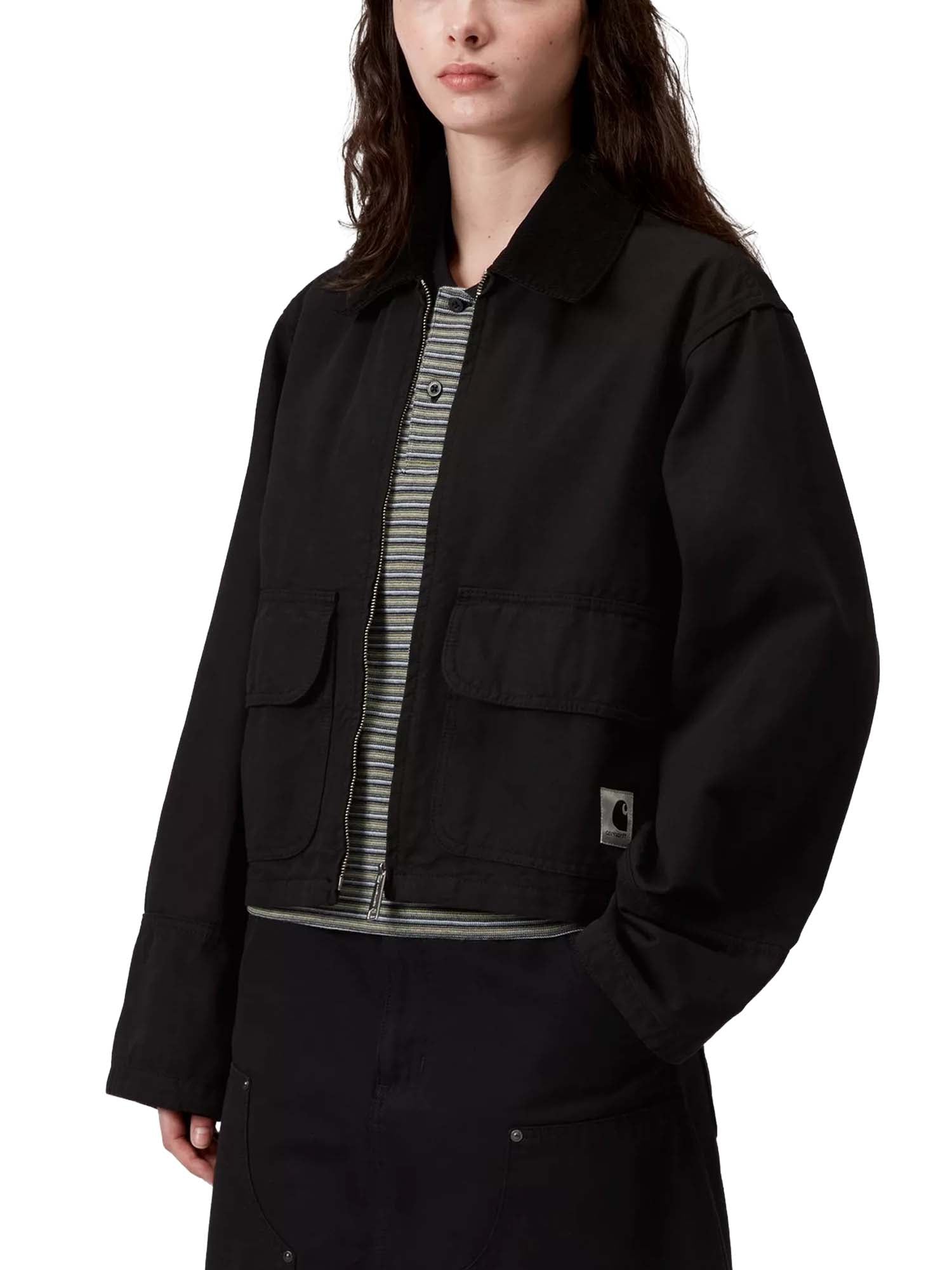 Carhartt Wip W' Prescott Jacket Nero