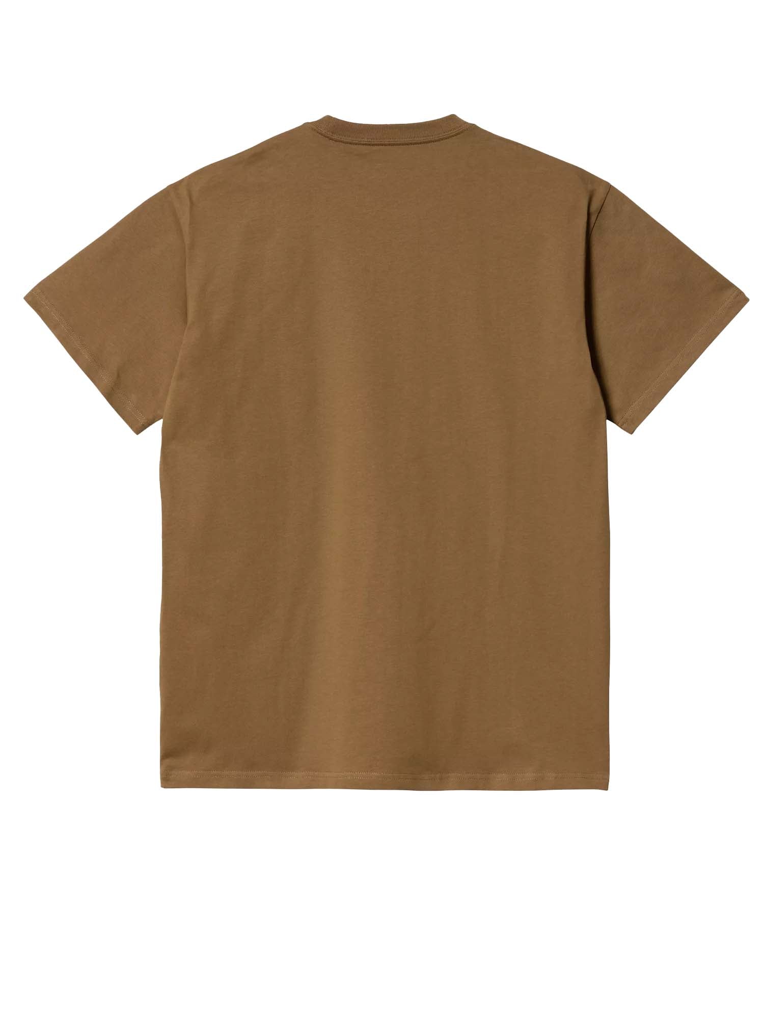 Carhartt Wip S/S Chase T-Shirt Marrone