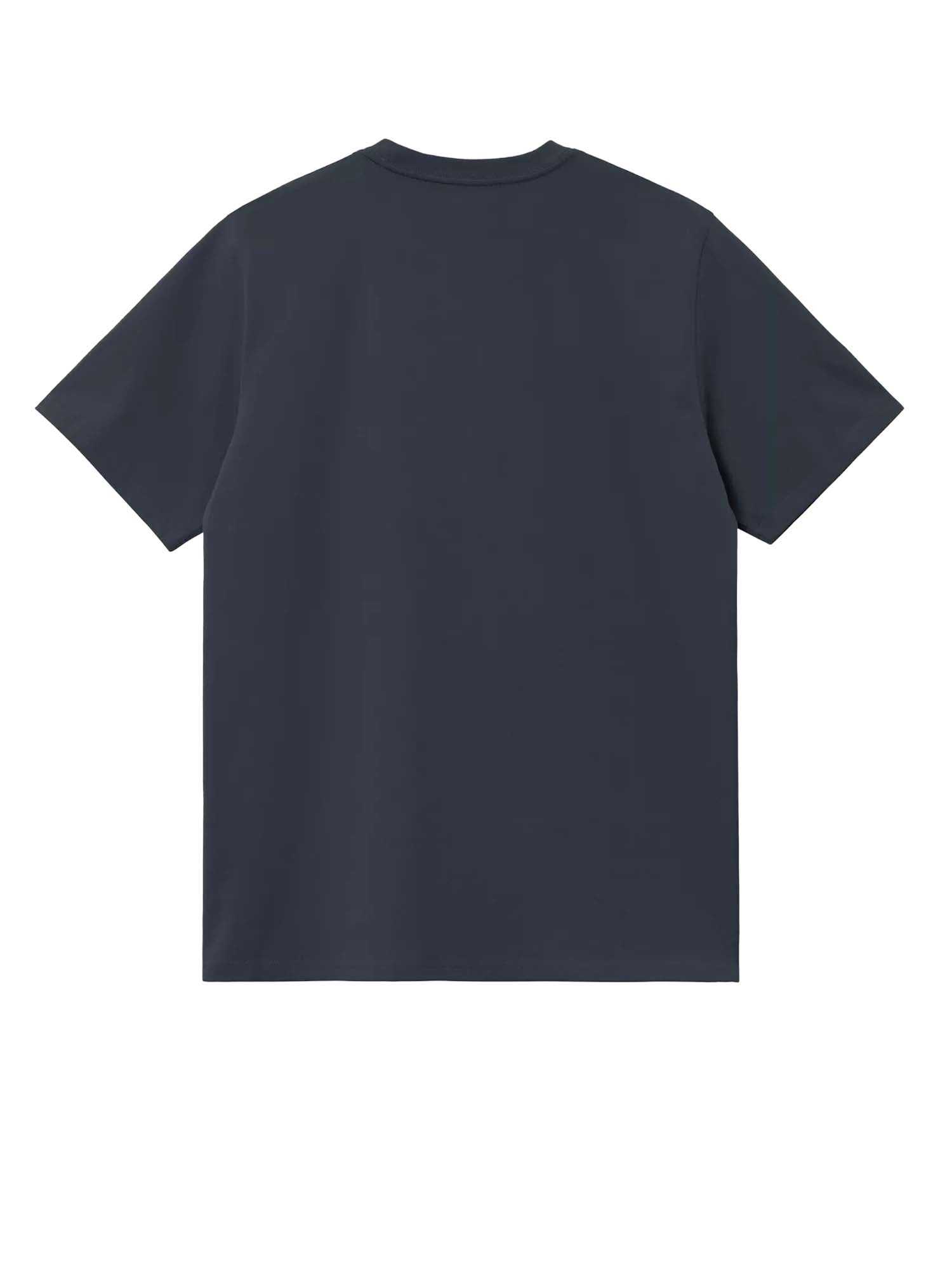 Carhartt Wip S/S American Script T-Shirt Blu