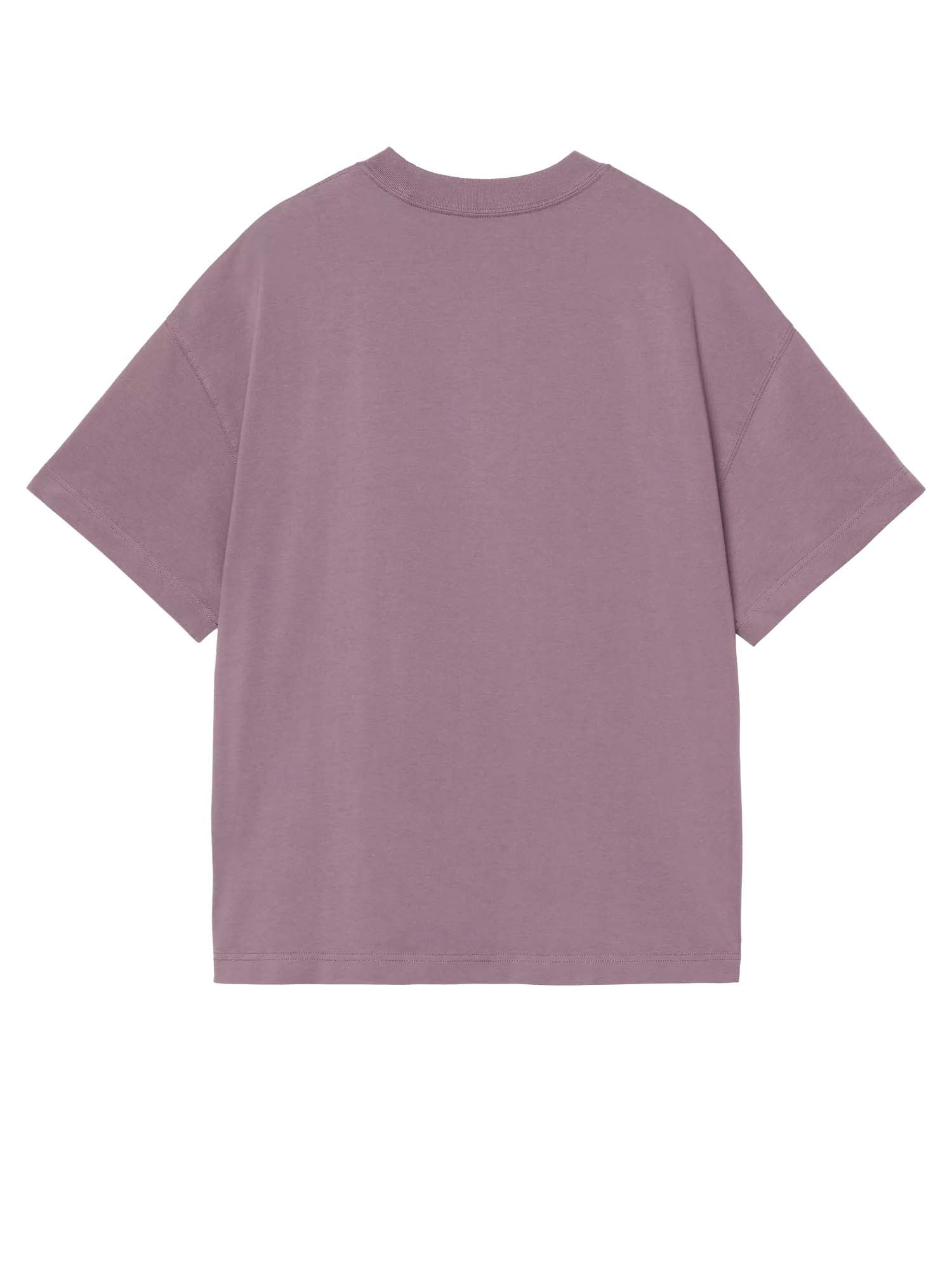 Carhartt Wip S/S Link Script T-Shirt Rosa