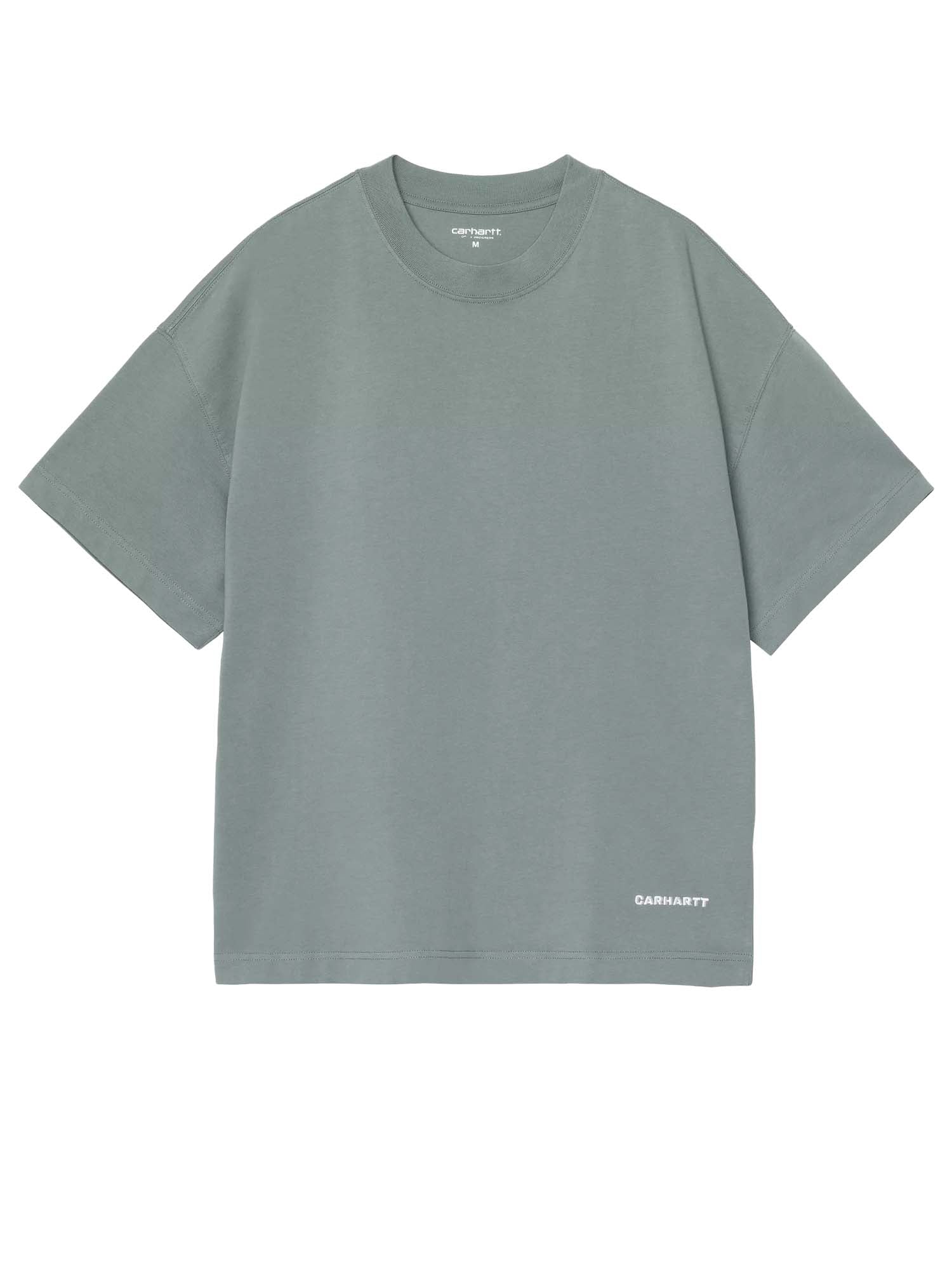 Carhartt Wip S/S Link Script T-Shirt Verde