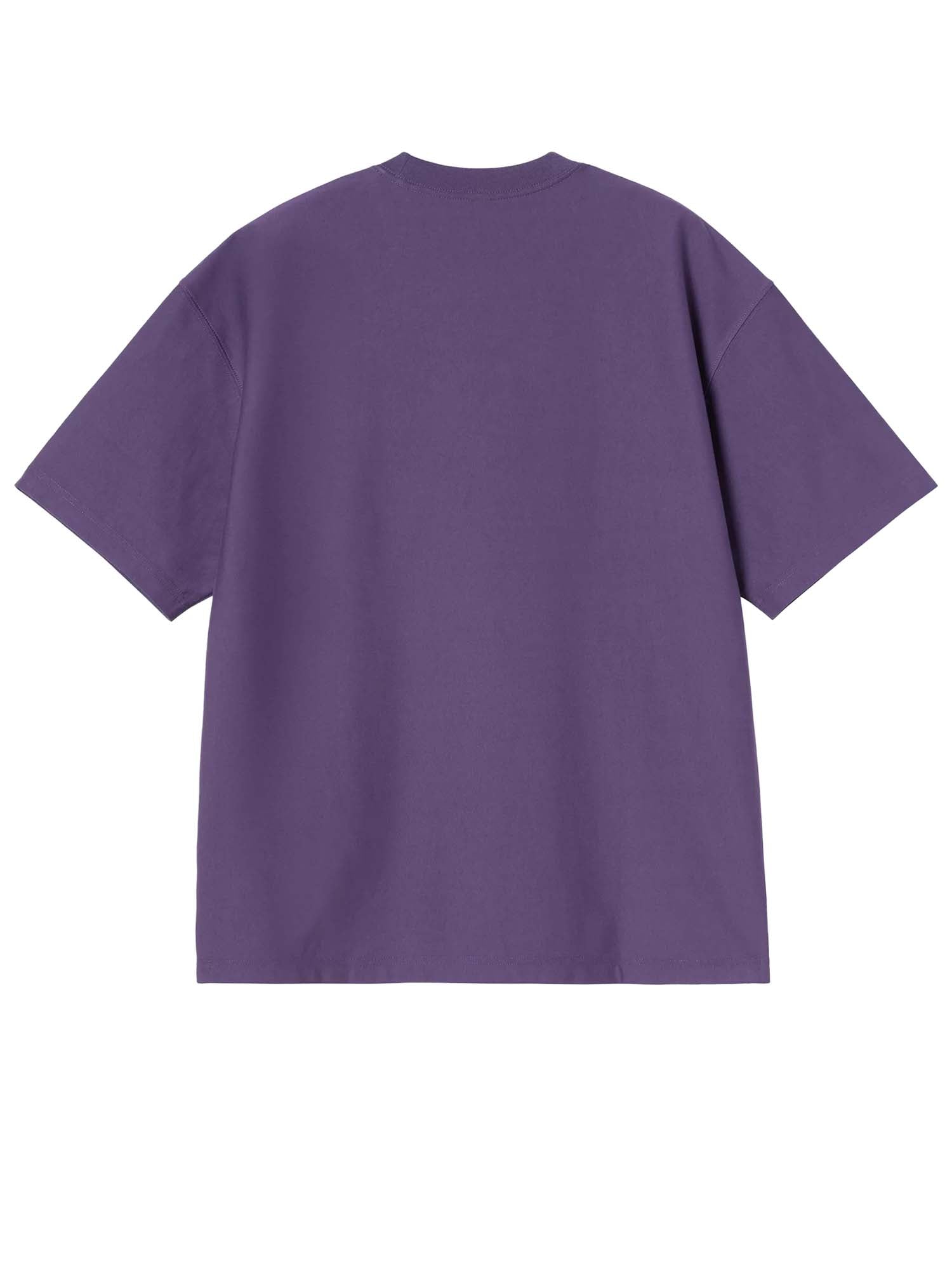 Carhartt Wip S/S WIP Label T-Shirt Viola