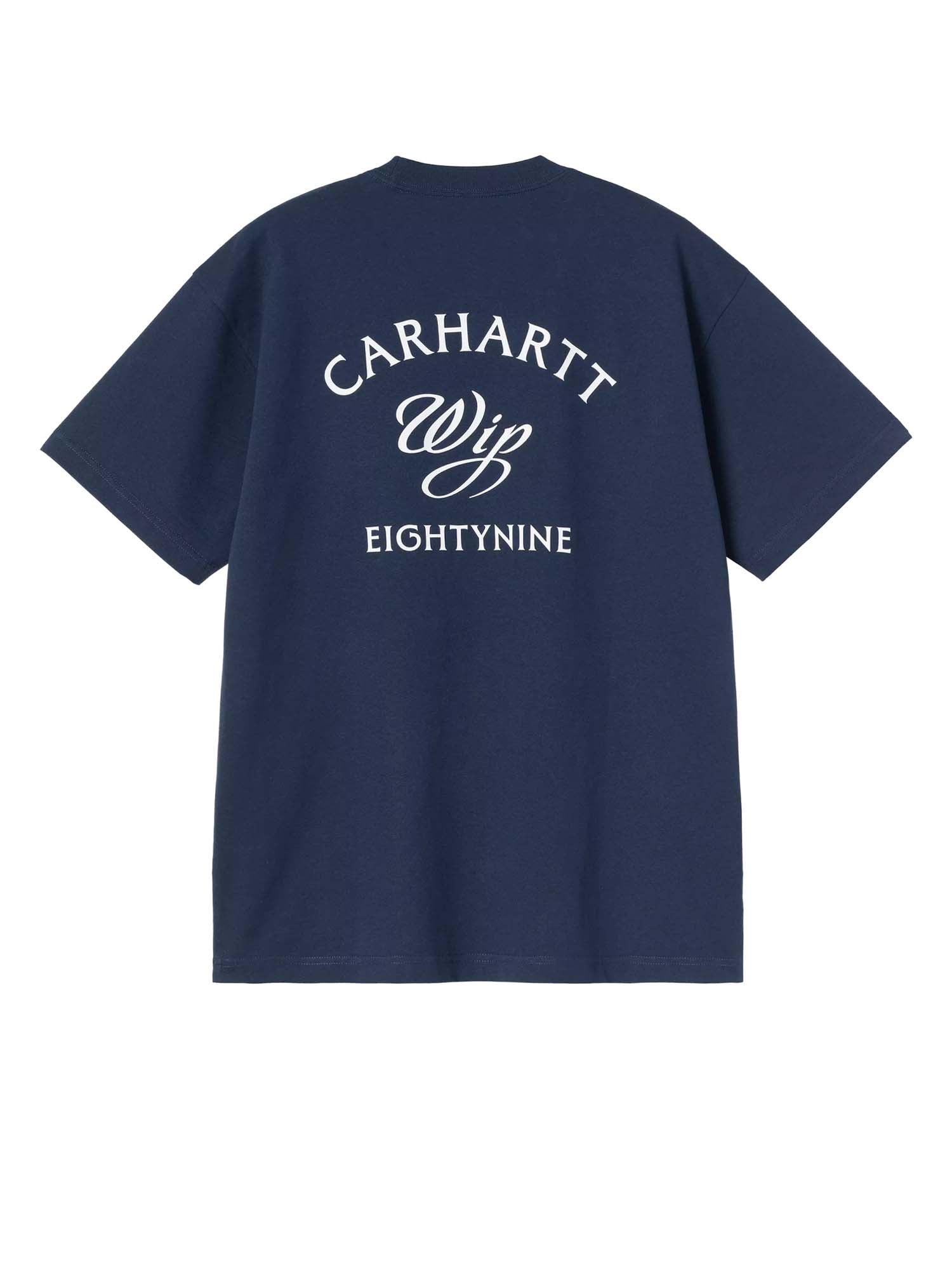 Carhartt Wip S/S Eightynine T-Shirt Blu