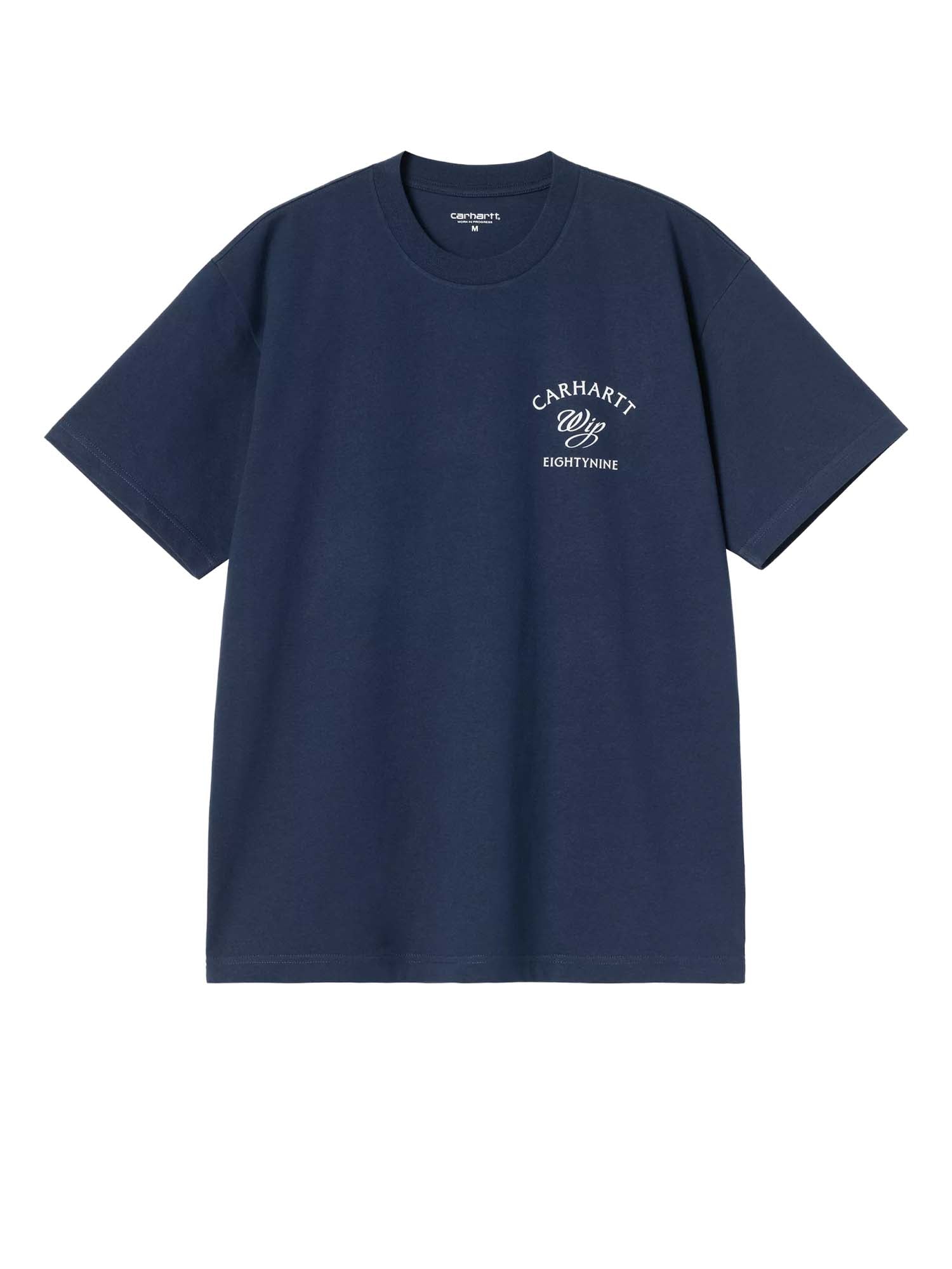Carhartt Wip S/S Eightynine T-Shirt Blu
