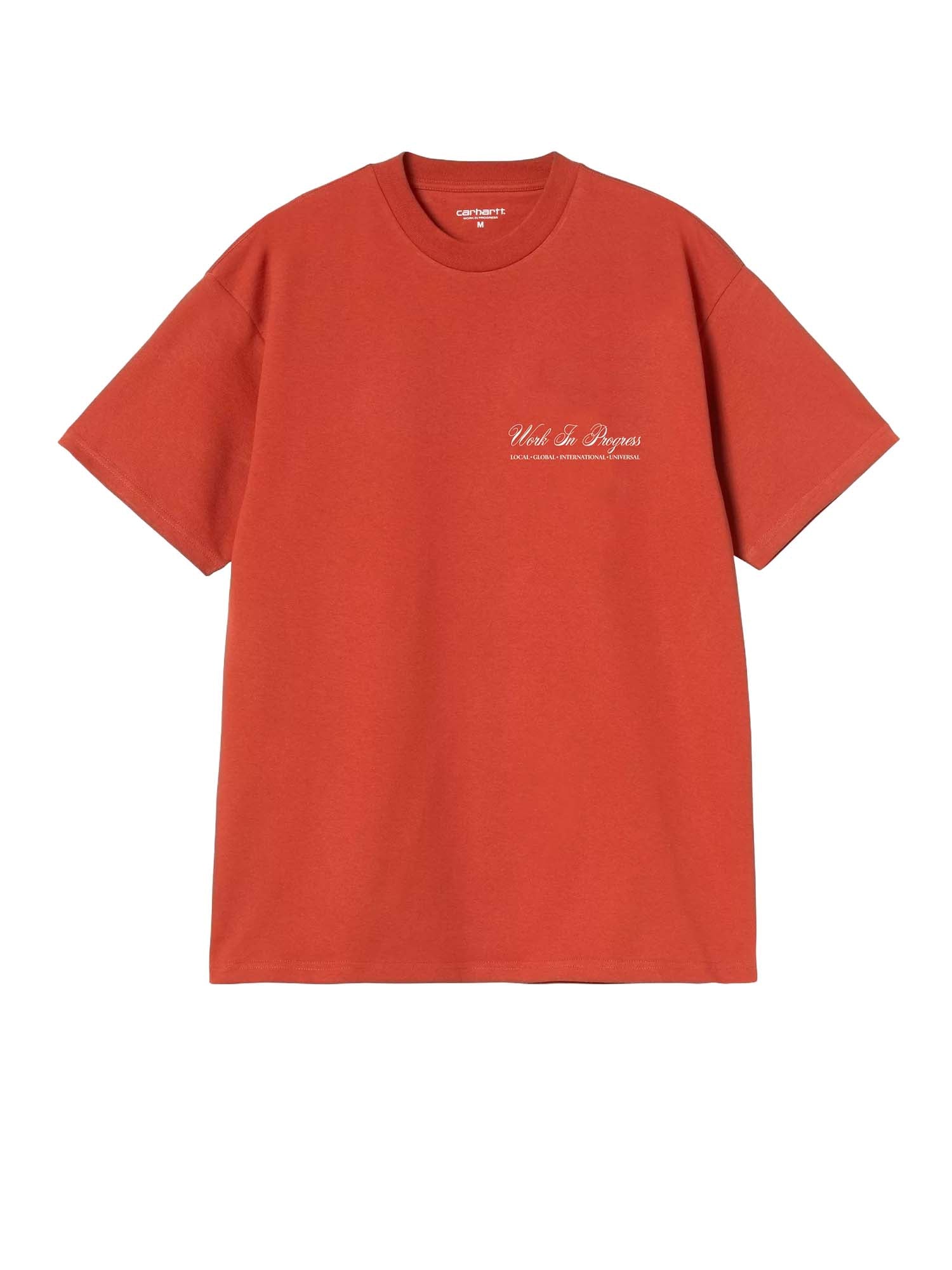 Carhartt Wip S/S Cloud Heart T-Shirt Arancione