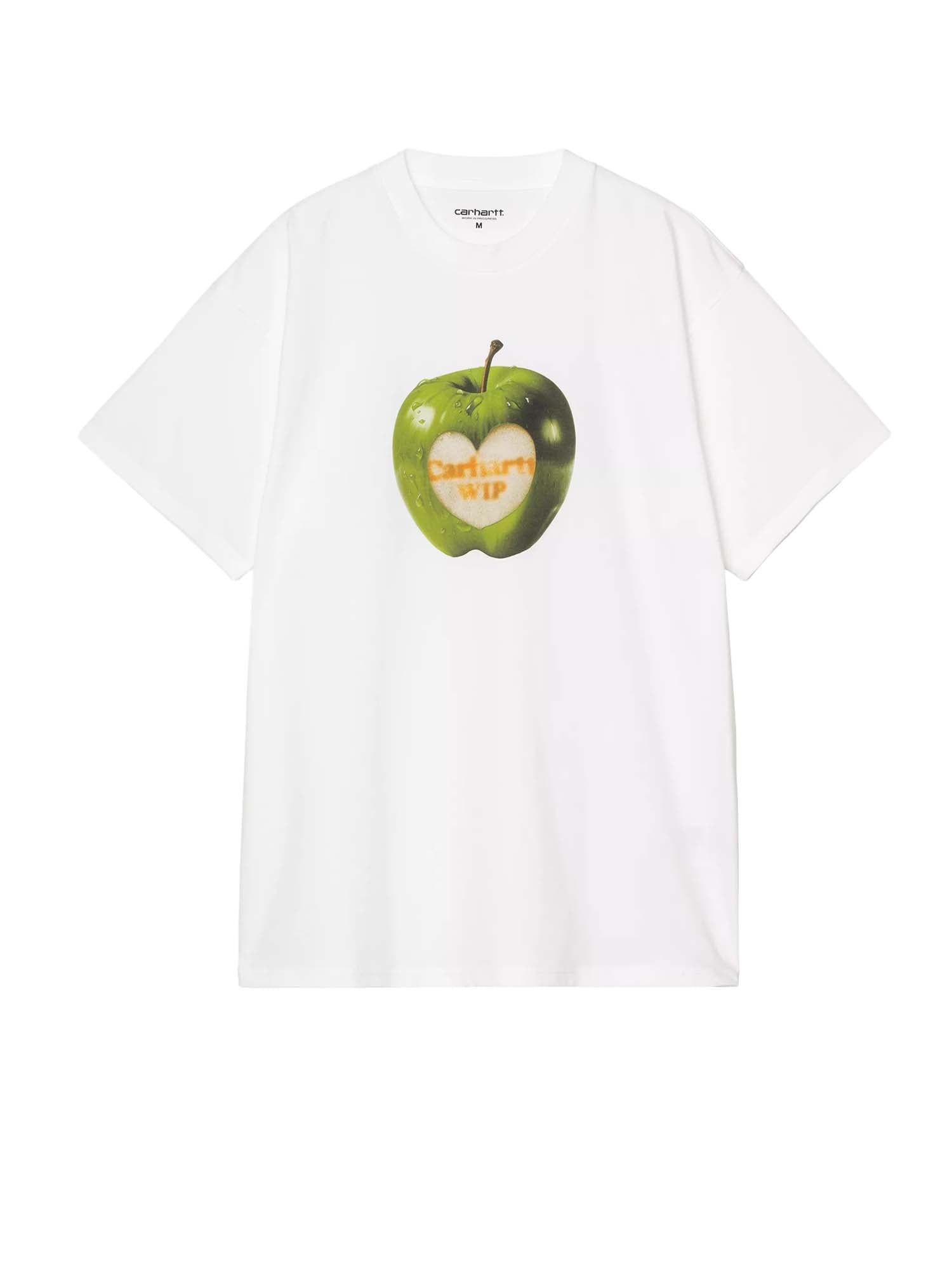 Carhartt Wip S/S Spoiled T-Shirt Bianco