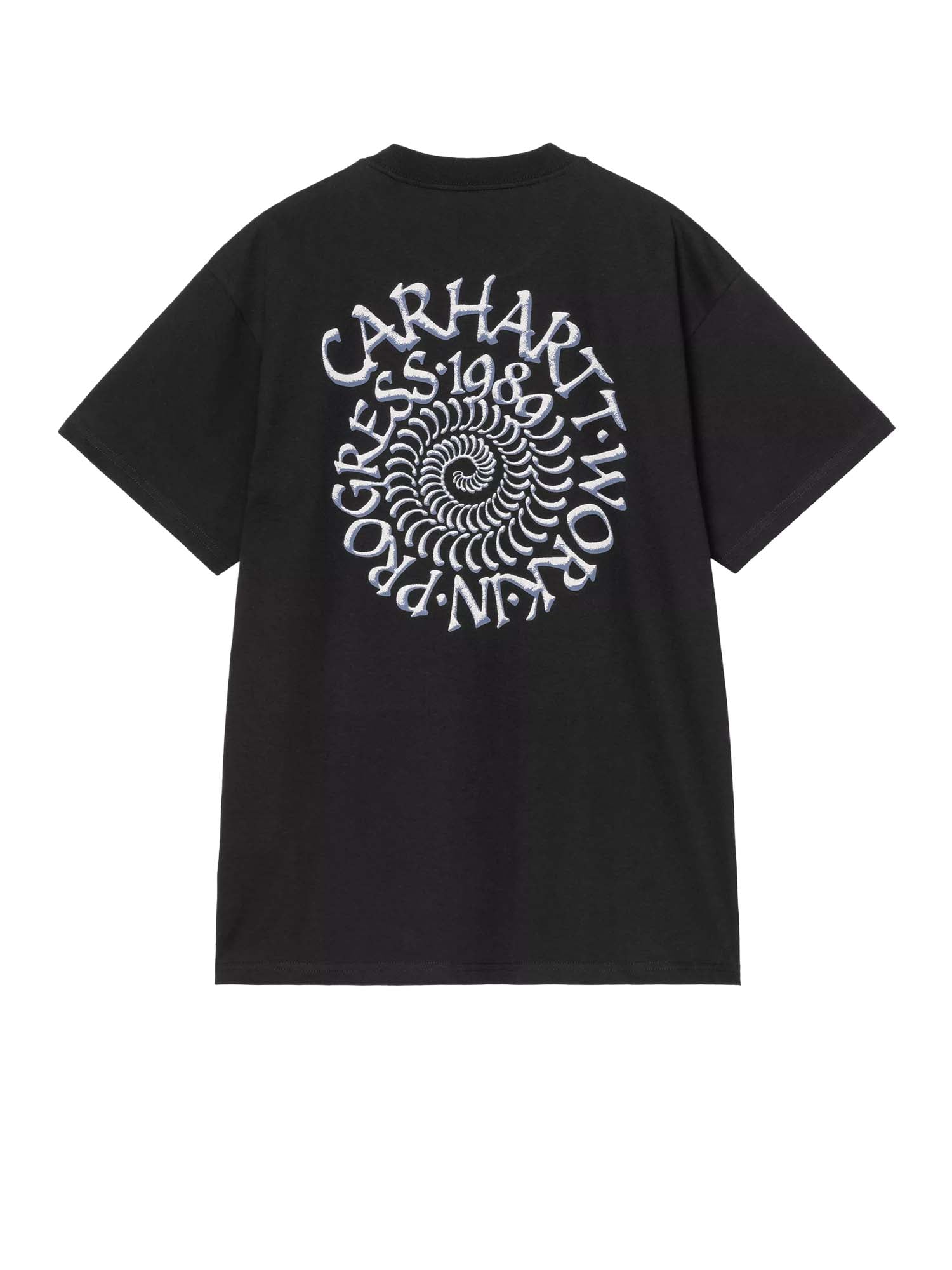 Carhartt Wip S/S Spirals T-Shirt Nero