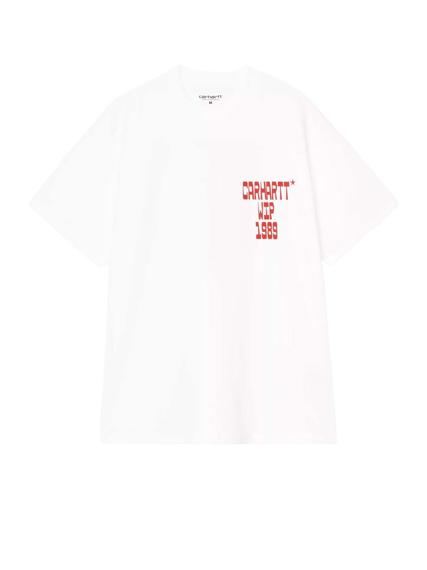 Carhartt Wip S/S Blocks T-Shirt Bianco