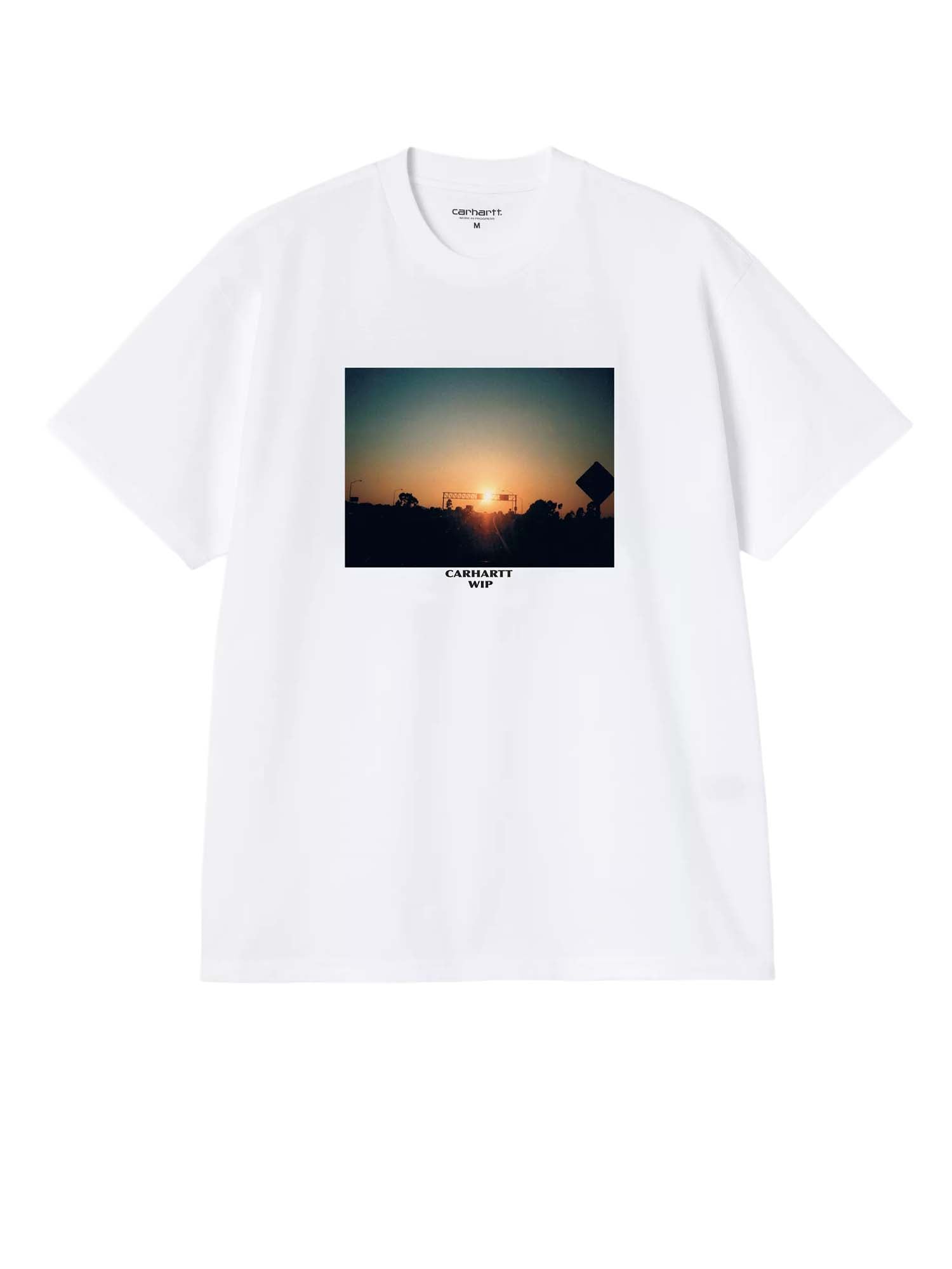 Carhartt Wip S/S Warm Views T-Shirt Bianco