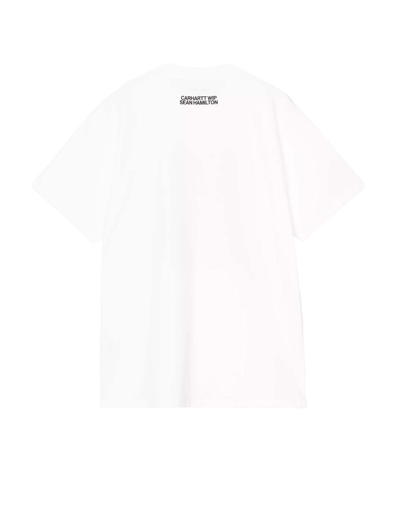 Carhartt Wip S/S Sean Hamilton 01 T-Shirt Bianco