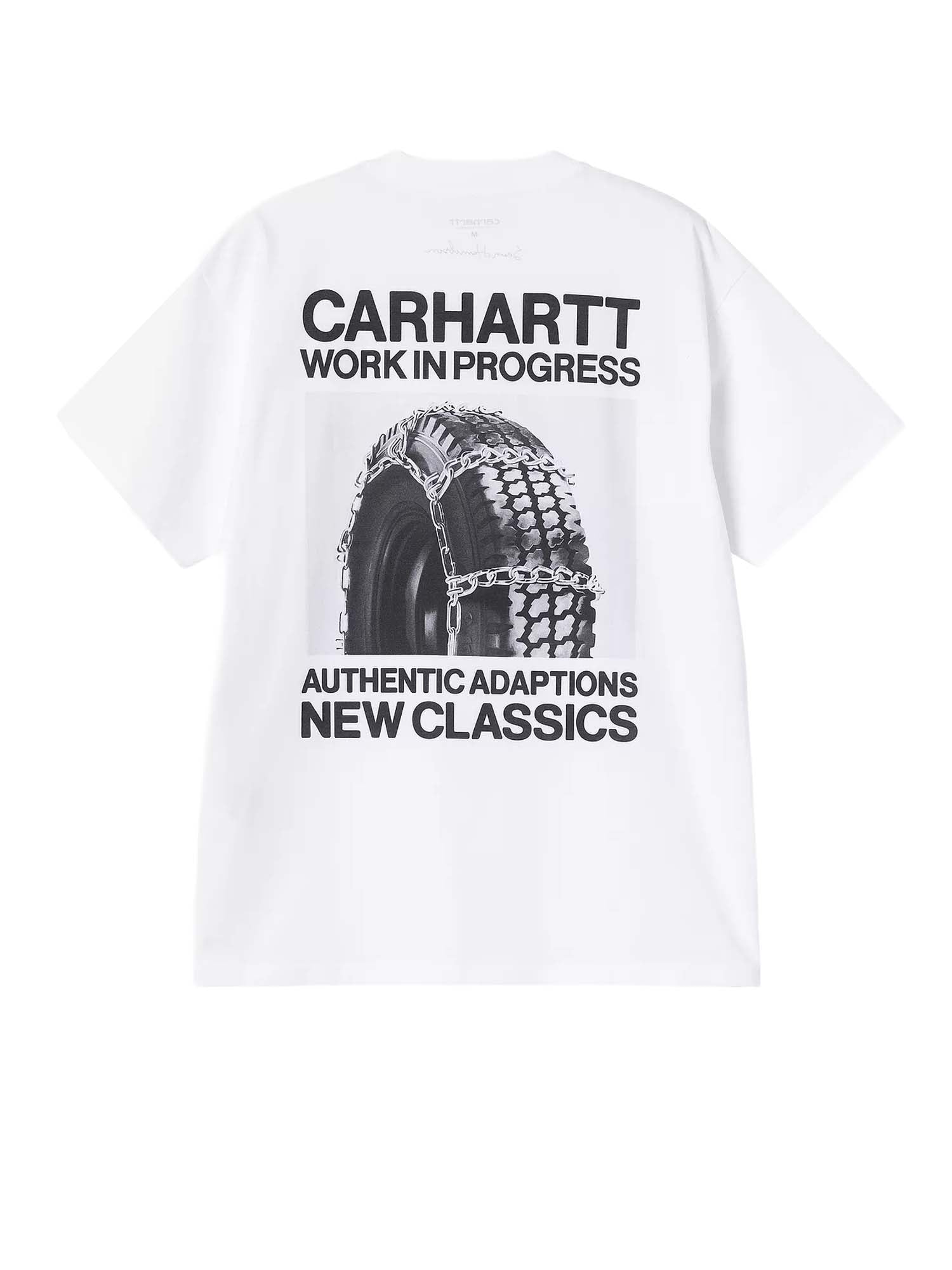 Carhartt Wip S/S Sean Hamilton 03 T-Shirt Bianco